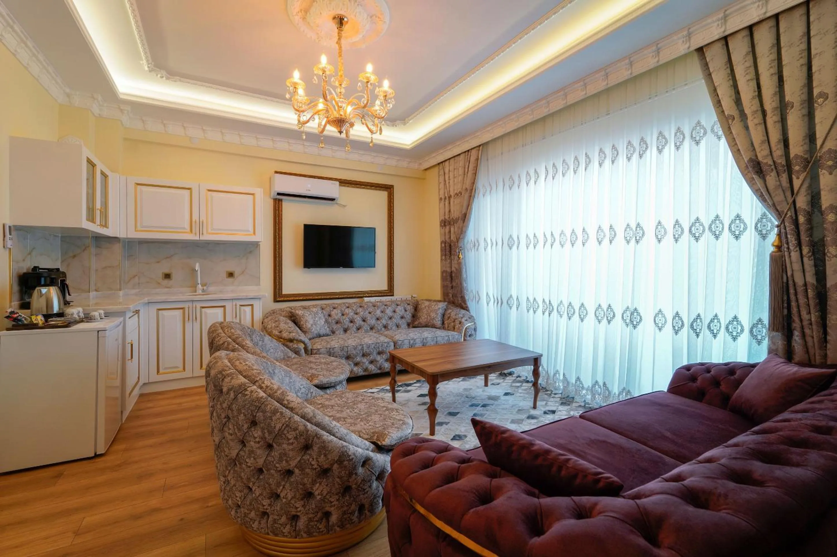 Seating area in Pearl of Cappadocia