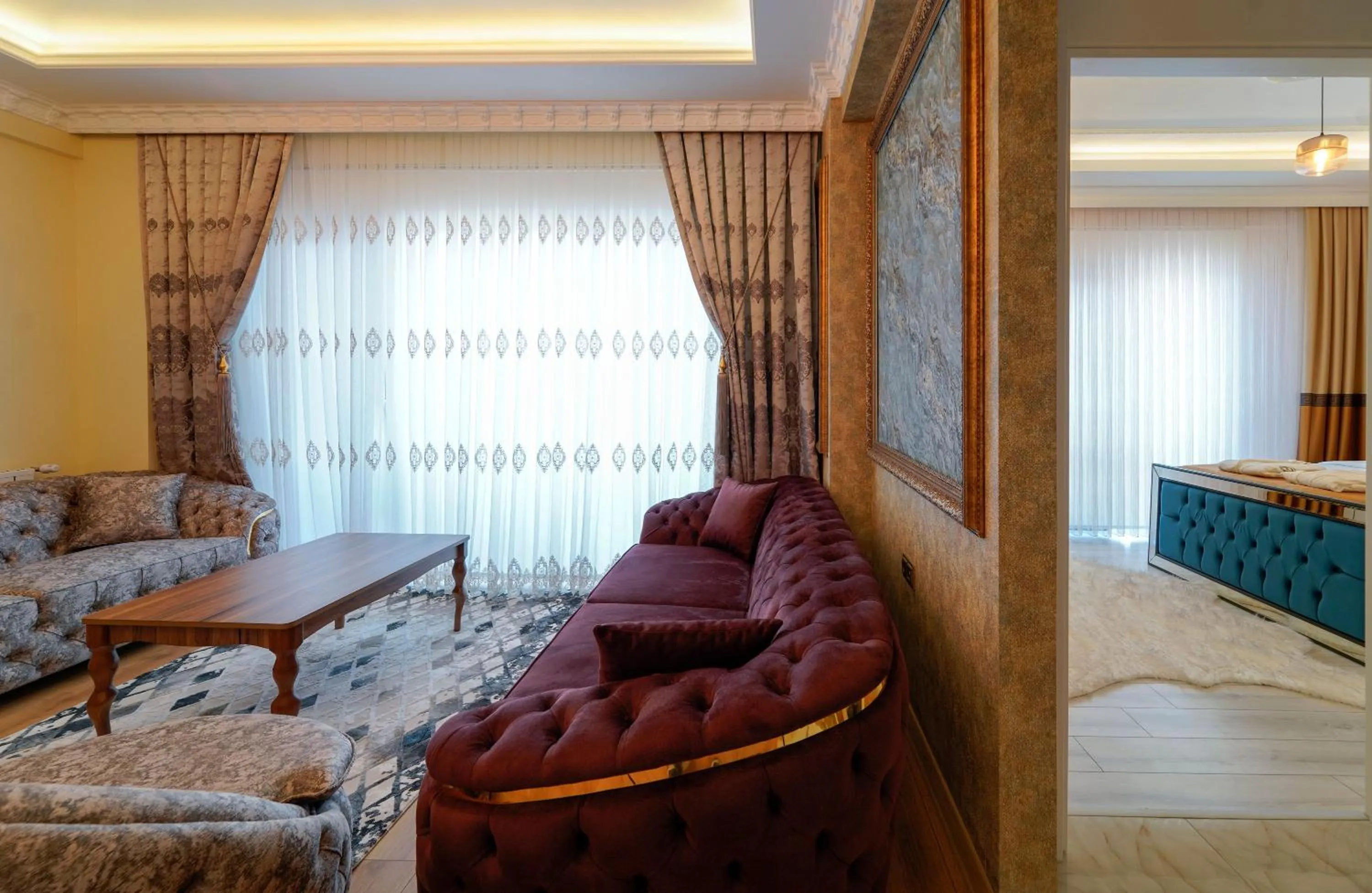 Living room, Bed in Pearl of Cappadocia