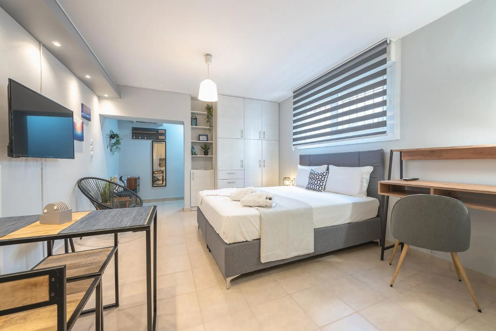 Photo of the whole room, Bed in The Boutique Studio by CloudKeys