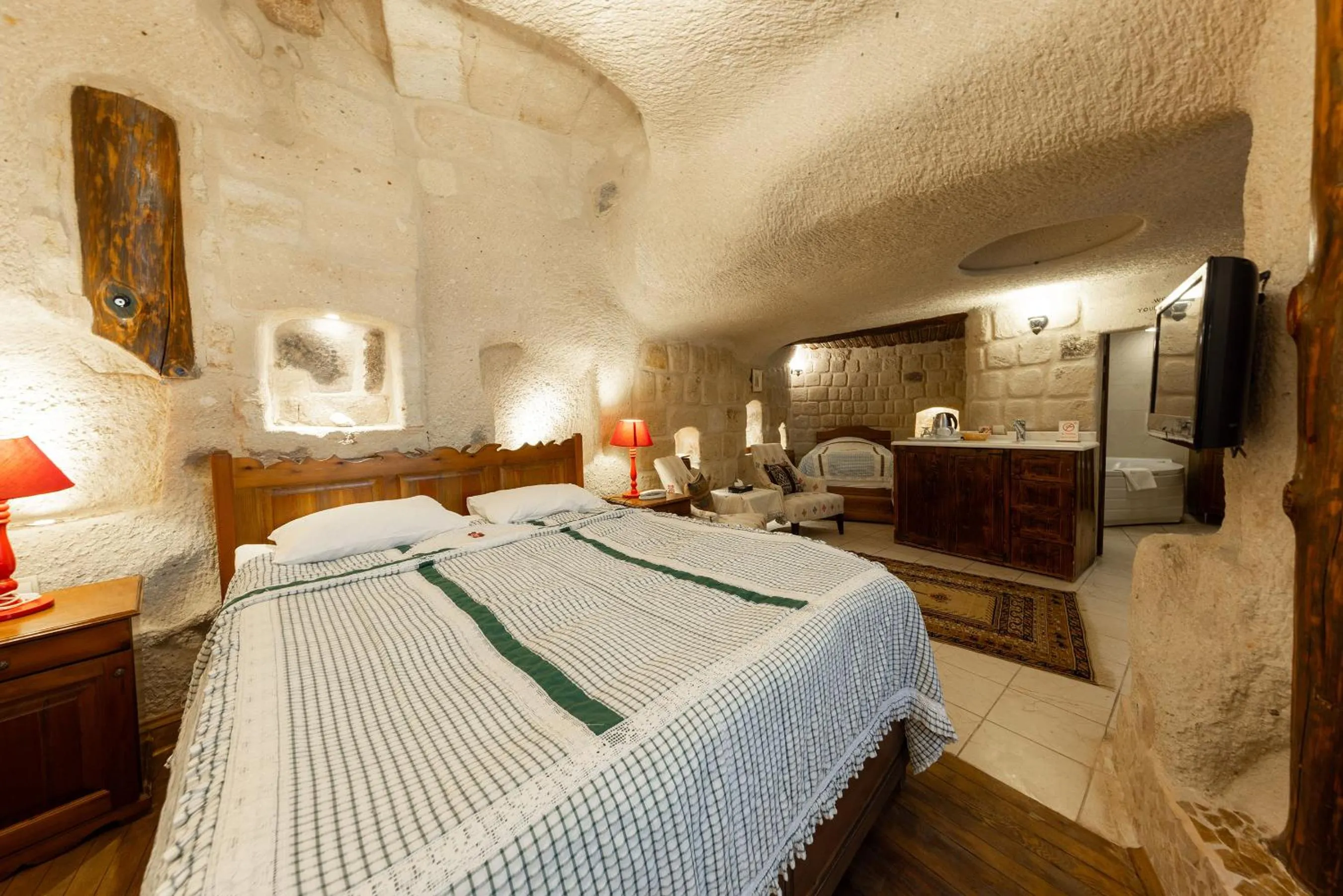 Bedroom, Bed in Cappadocia Cave Suites Adult Only