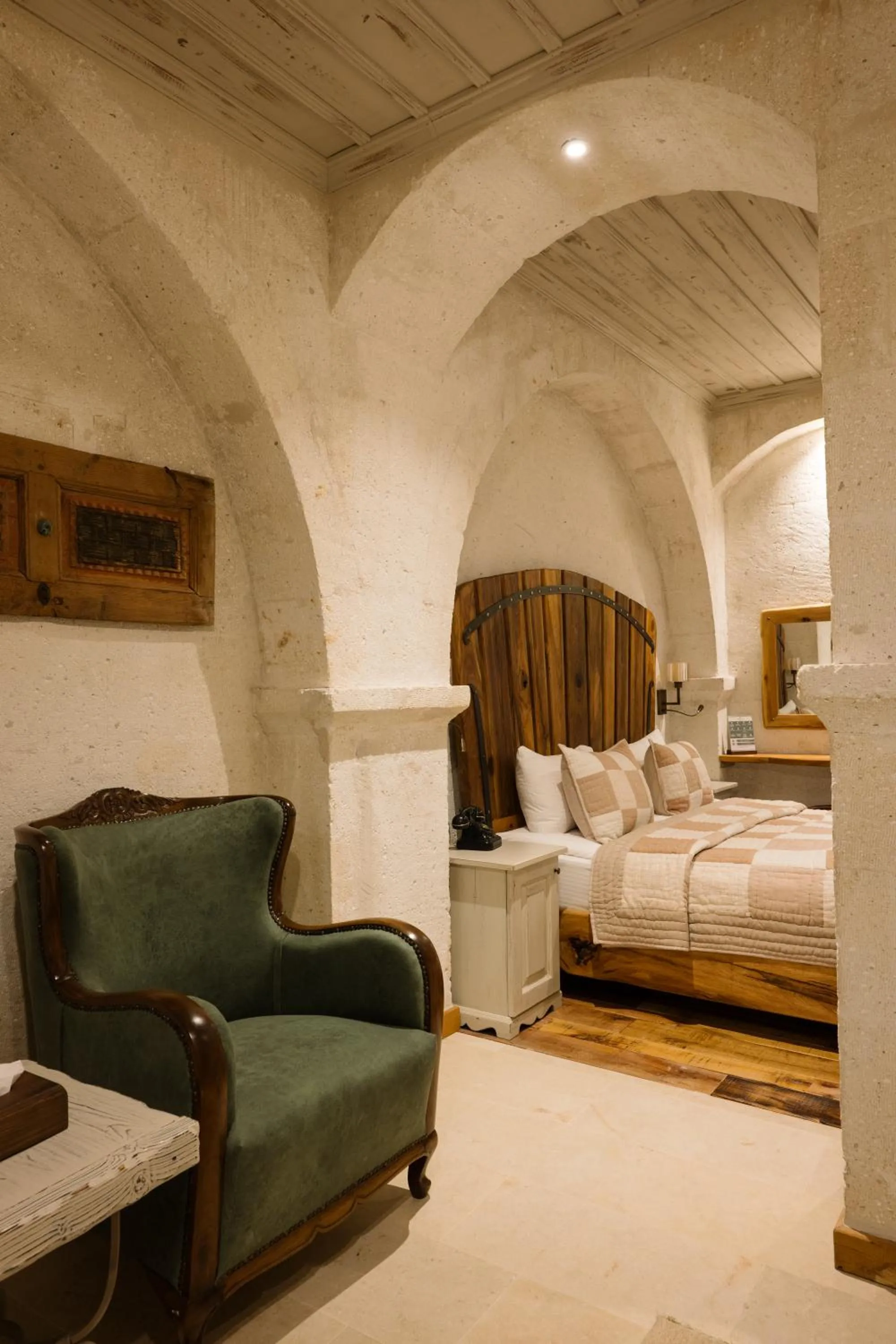 Bed in Cappadocia Cave Suites Adult Only