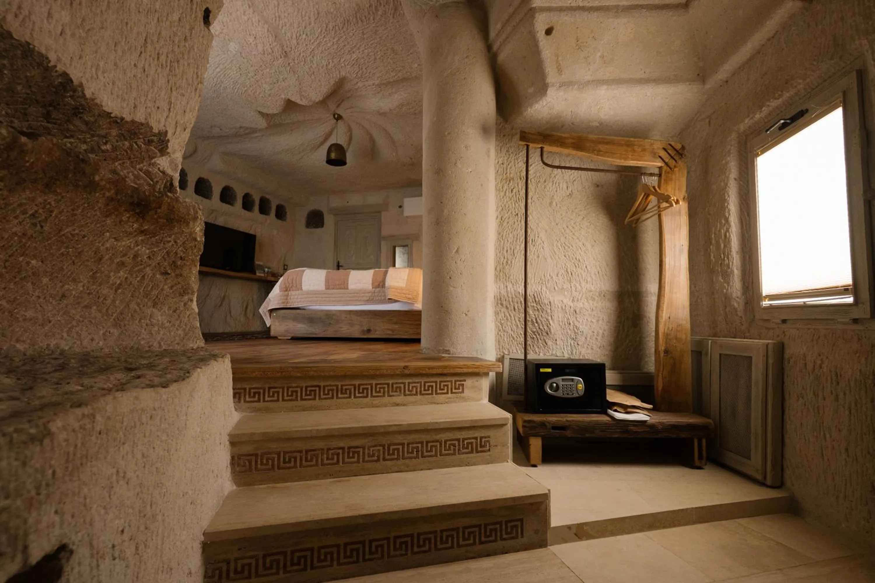 Bed in Cappadocia Cave Suites Adult Only