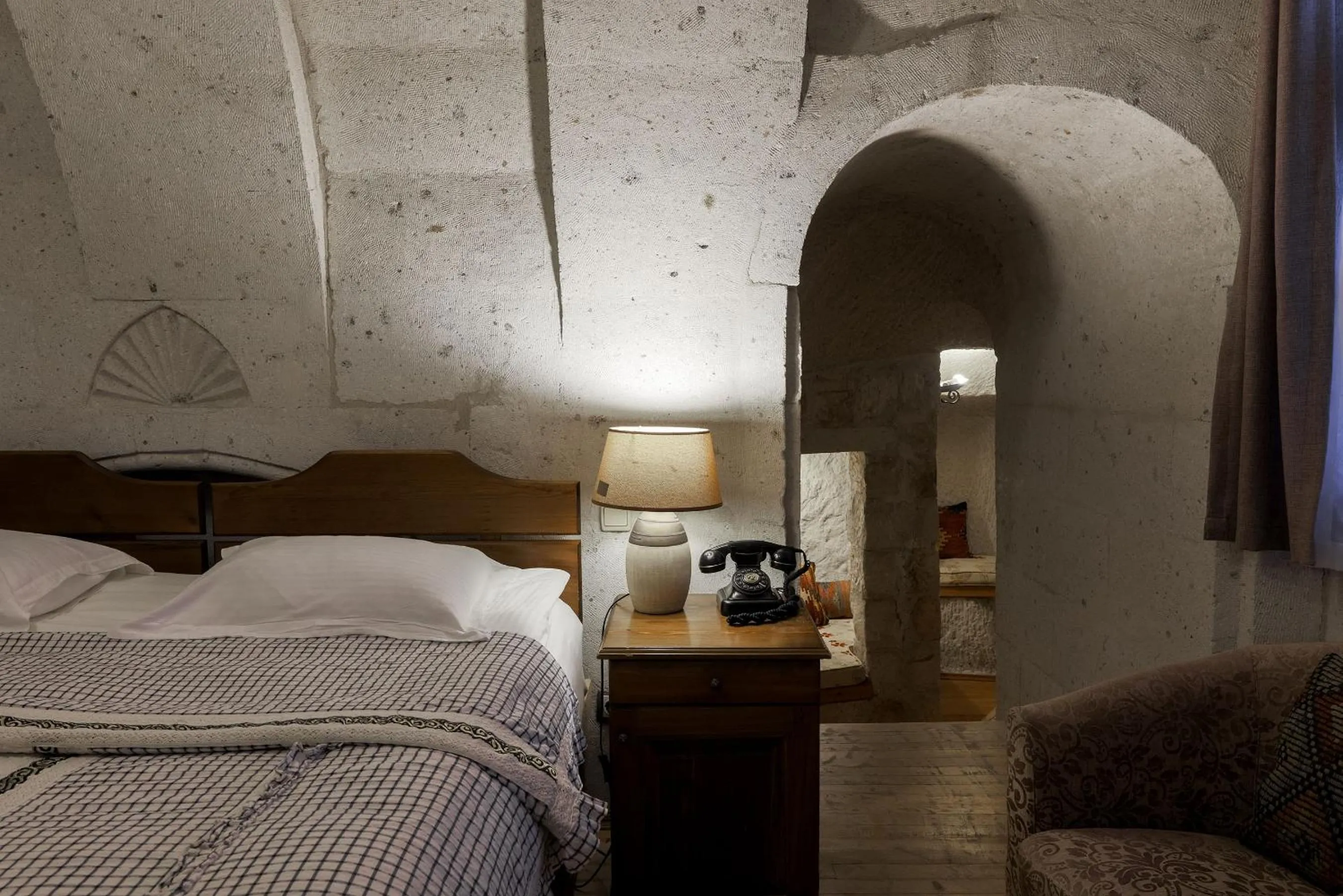 Bed in Cappadocia Cave Suites Adult Only