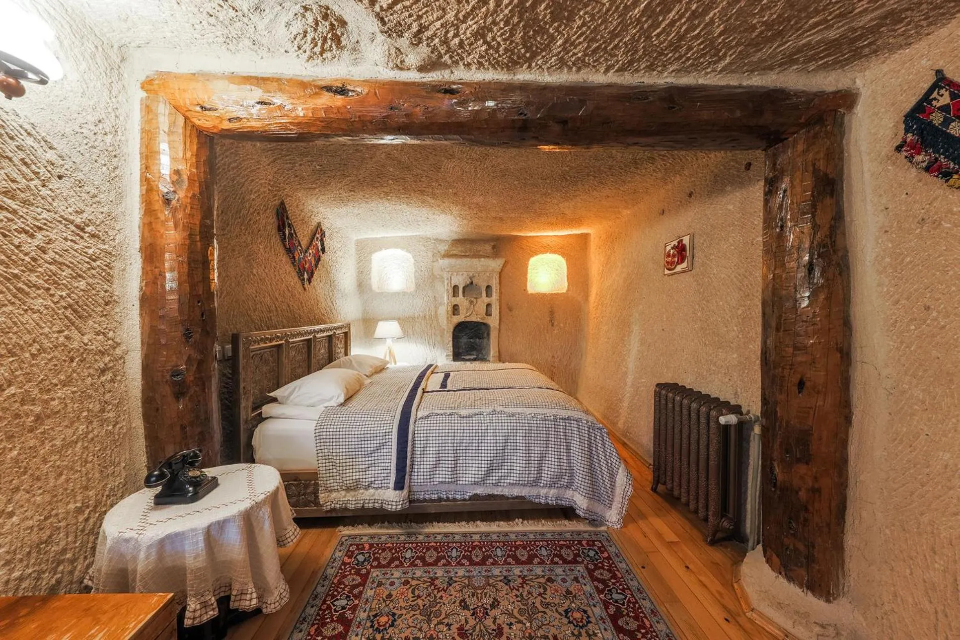 Bed in Cappadocia Cave Suites Adult Only