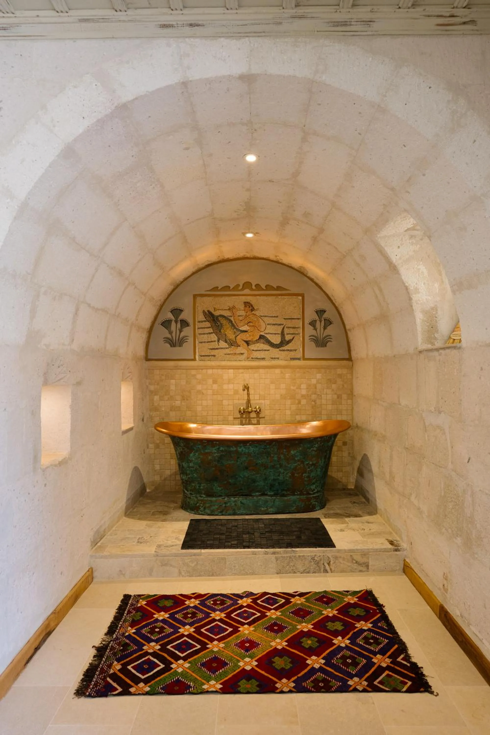 Bath in Cappadocia Cave Suites Adult Only