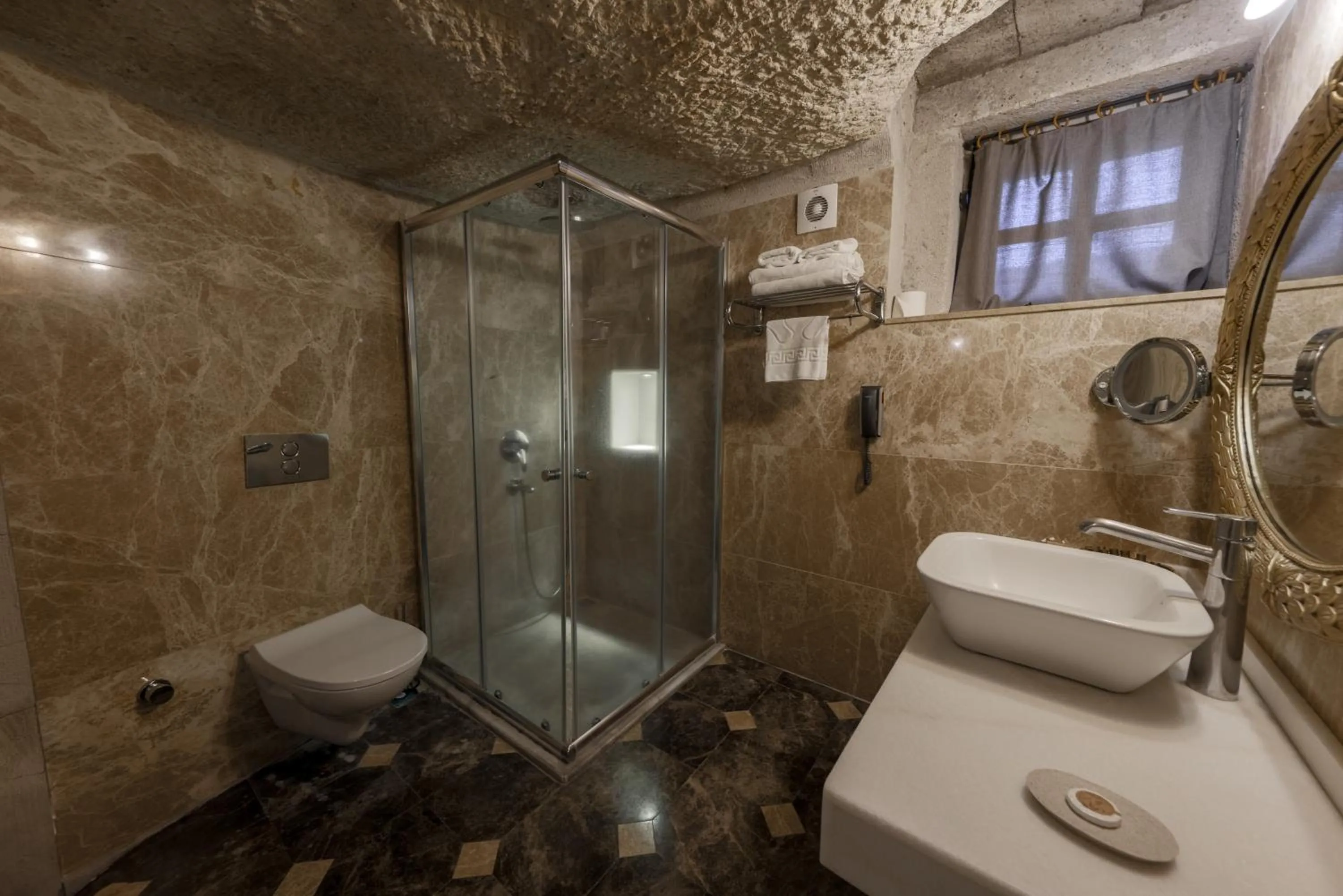 Shower in Cappadocia Cave Suites Adult Only