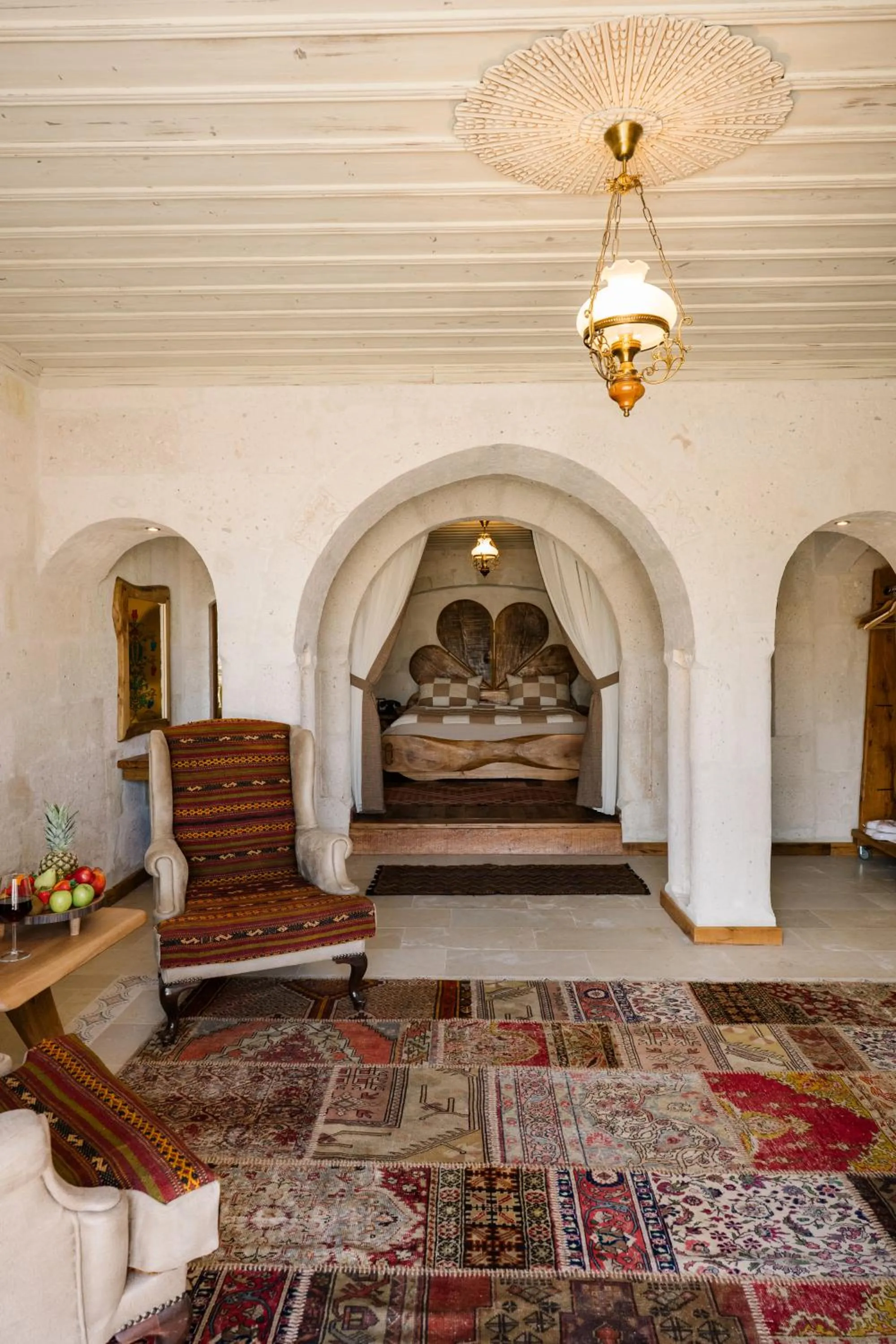 Bed in Cappadocia Cave Suites Adult Only
