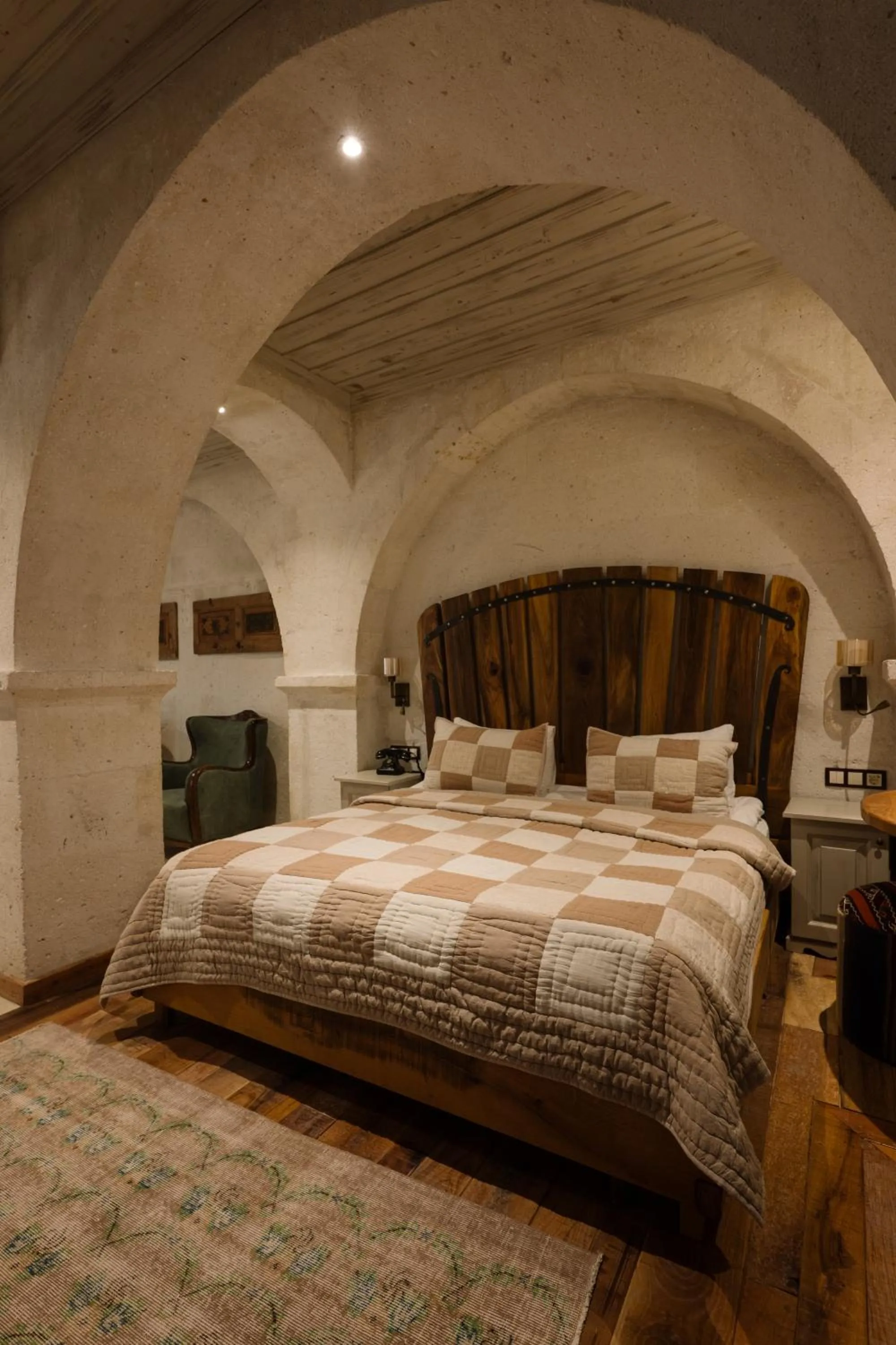 Bed in Cappadocia Cave Suites Adult Only