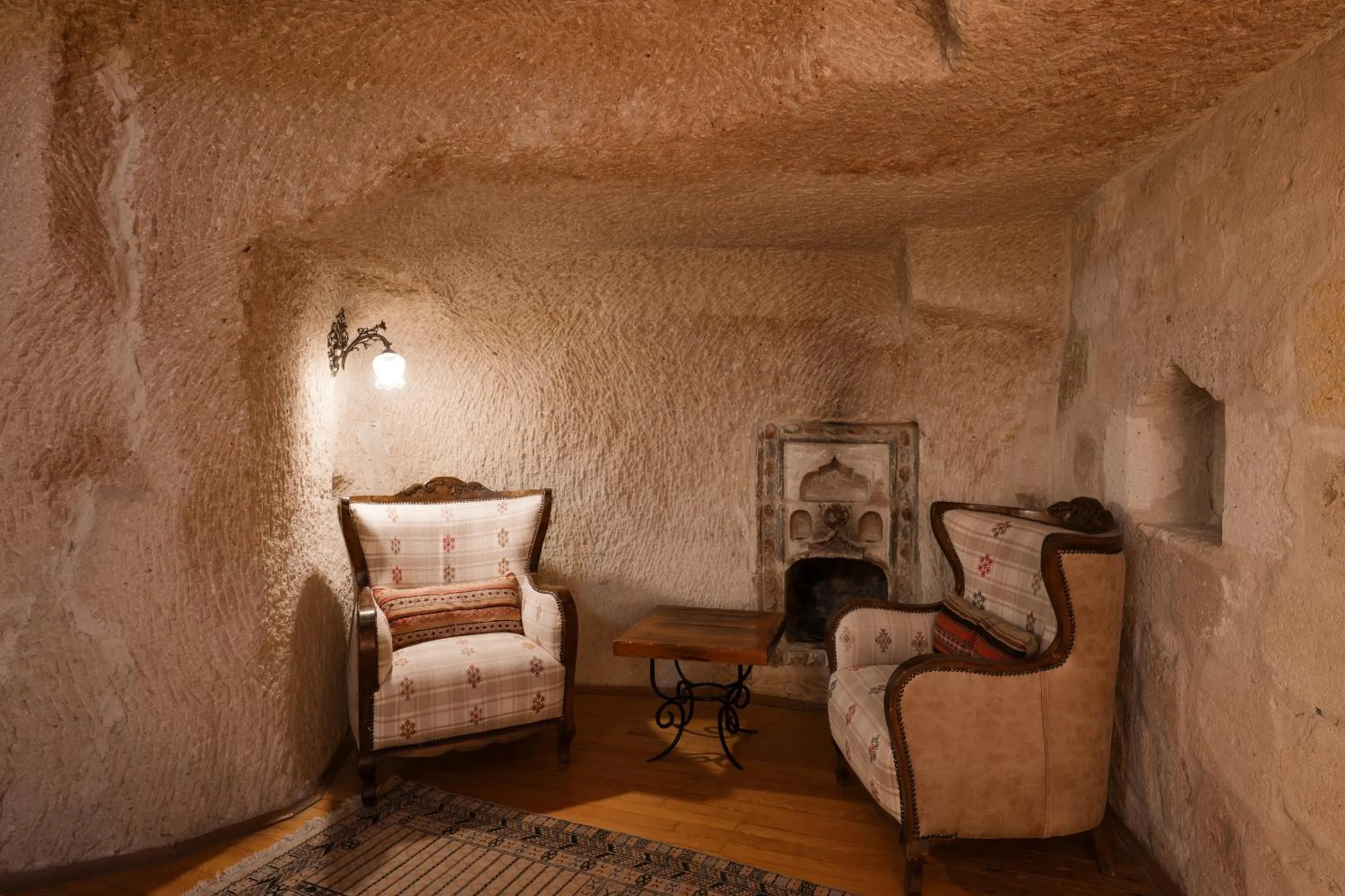Seating area in Cappadocia Cave Suites Adult Only
