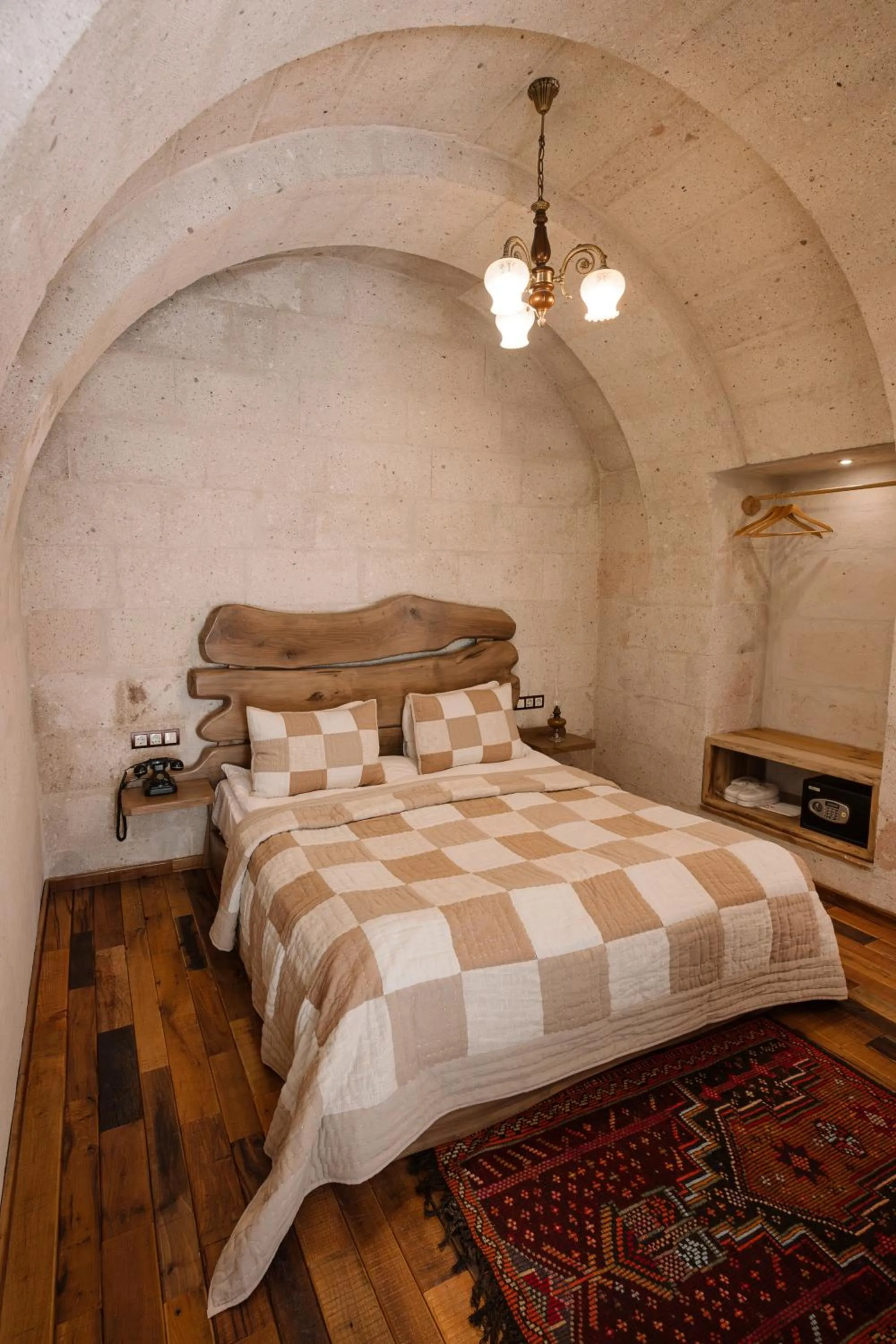 Bed in Cappadocia Cave Suites Adult Only