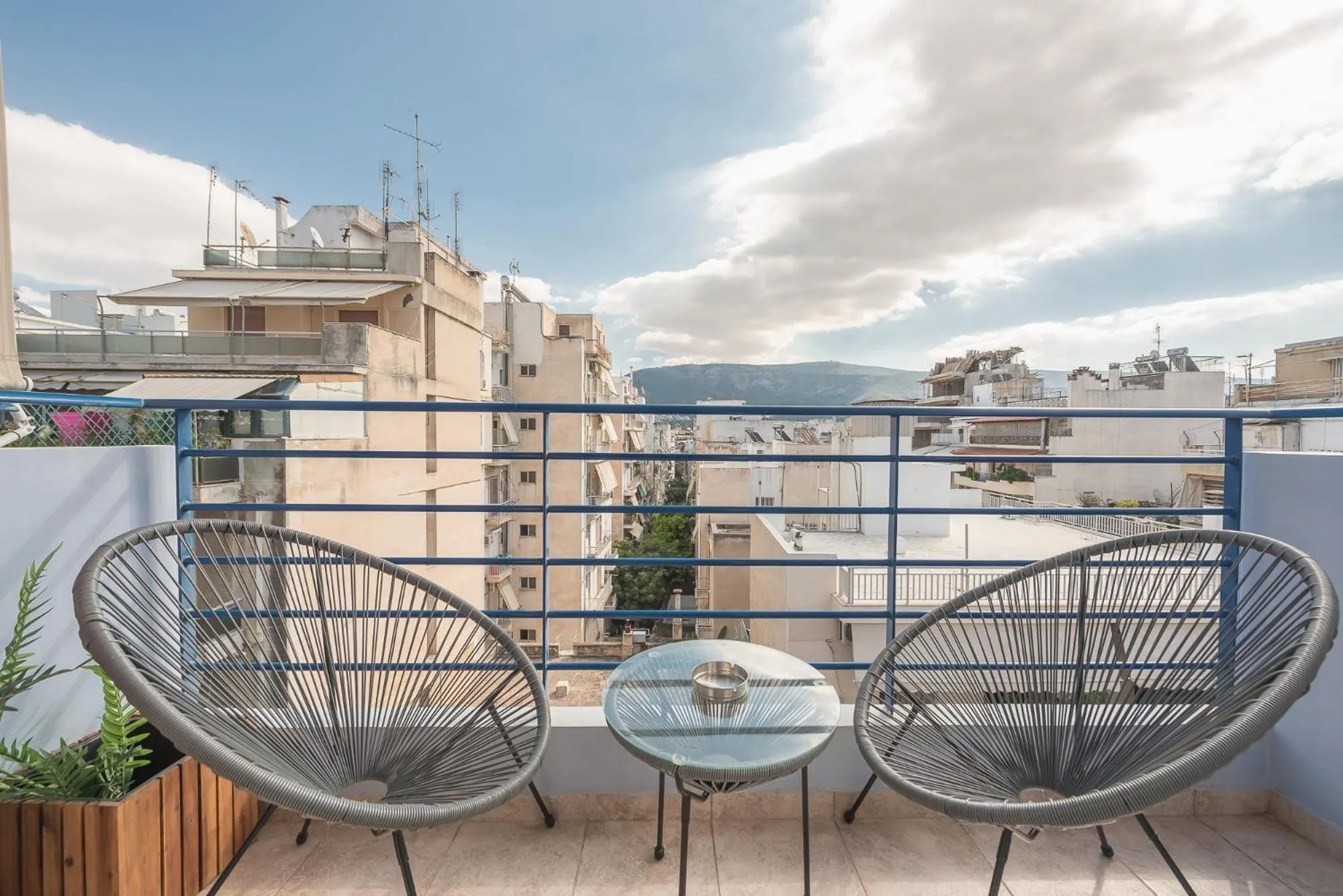 Balcony/Terrace in Elegant Home with Balcony by CloudKeys