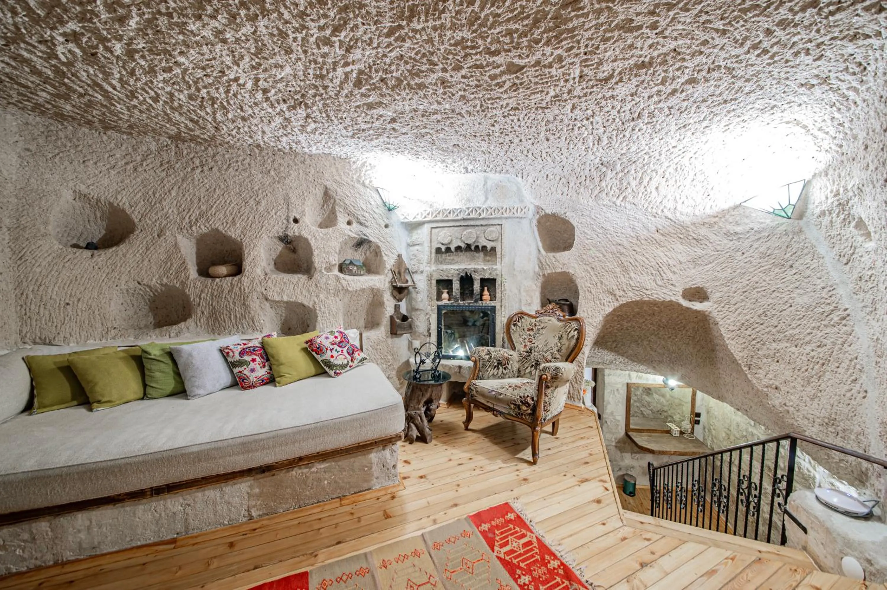 Living room in Ascension Cave Suites - Special Class