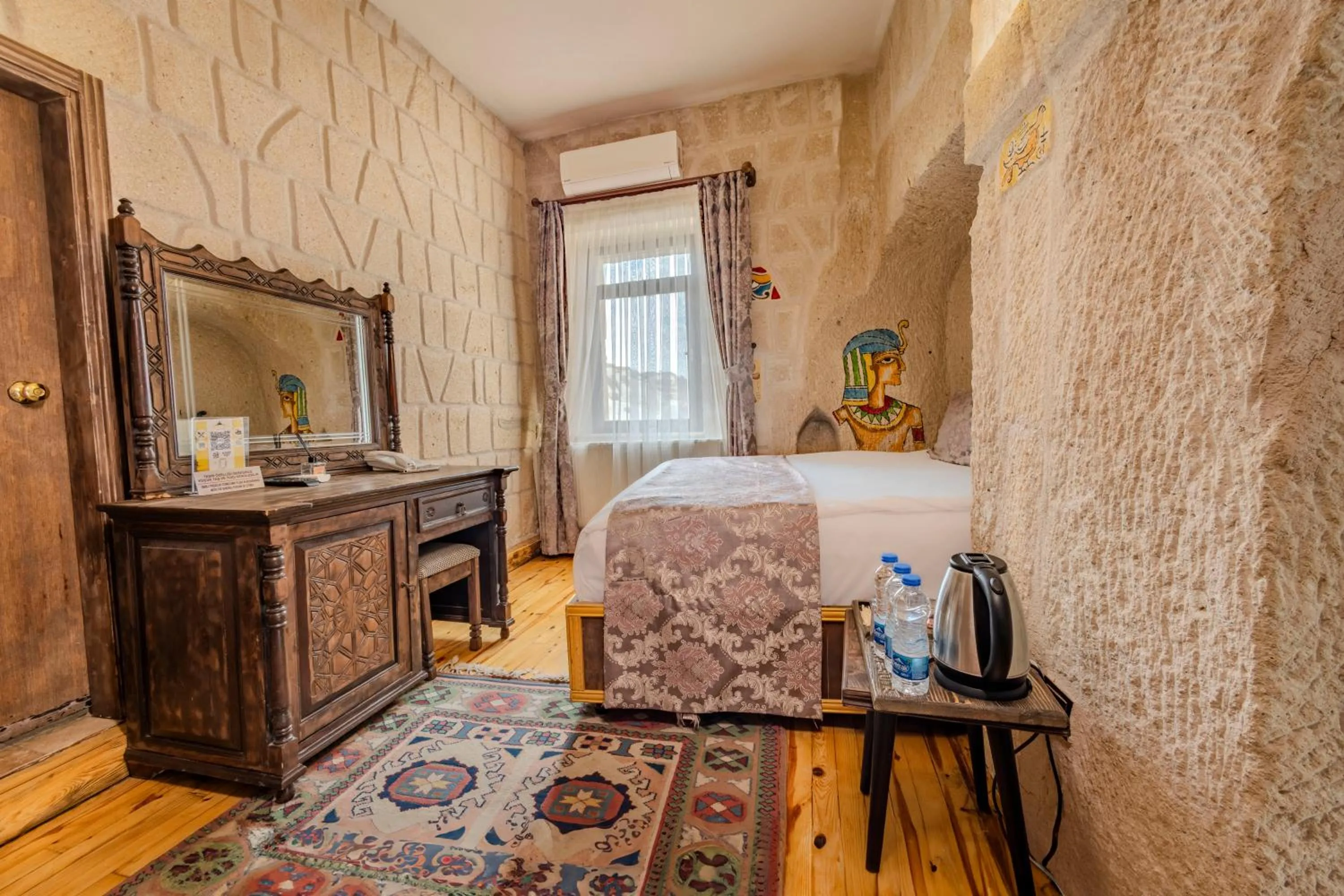 Bed in Ascension Cave Suites - Special Class