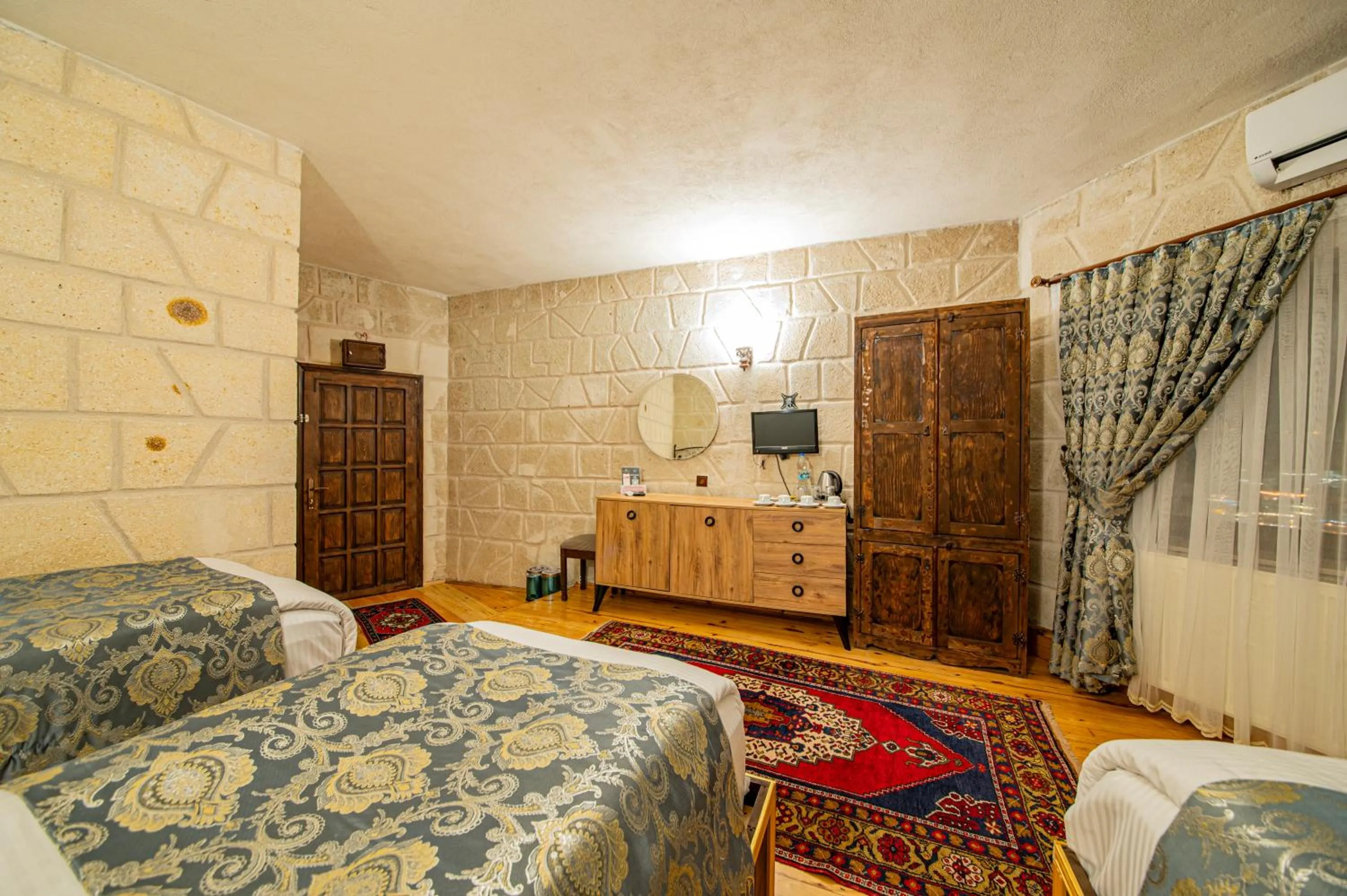 Bed in Ascension Cave Suites - Special Class