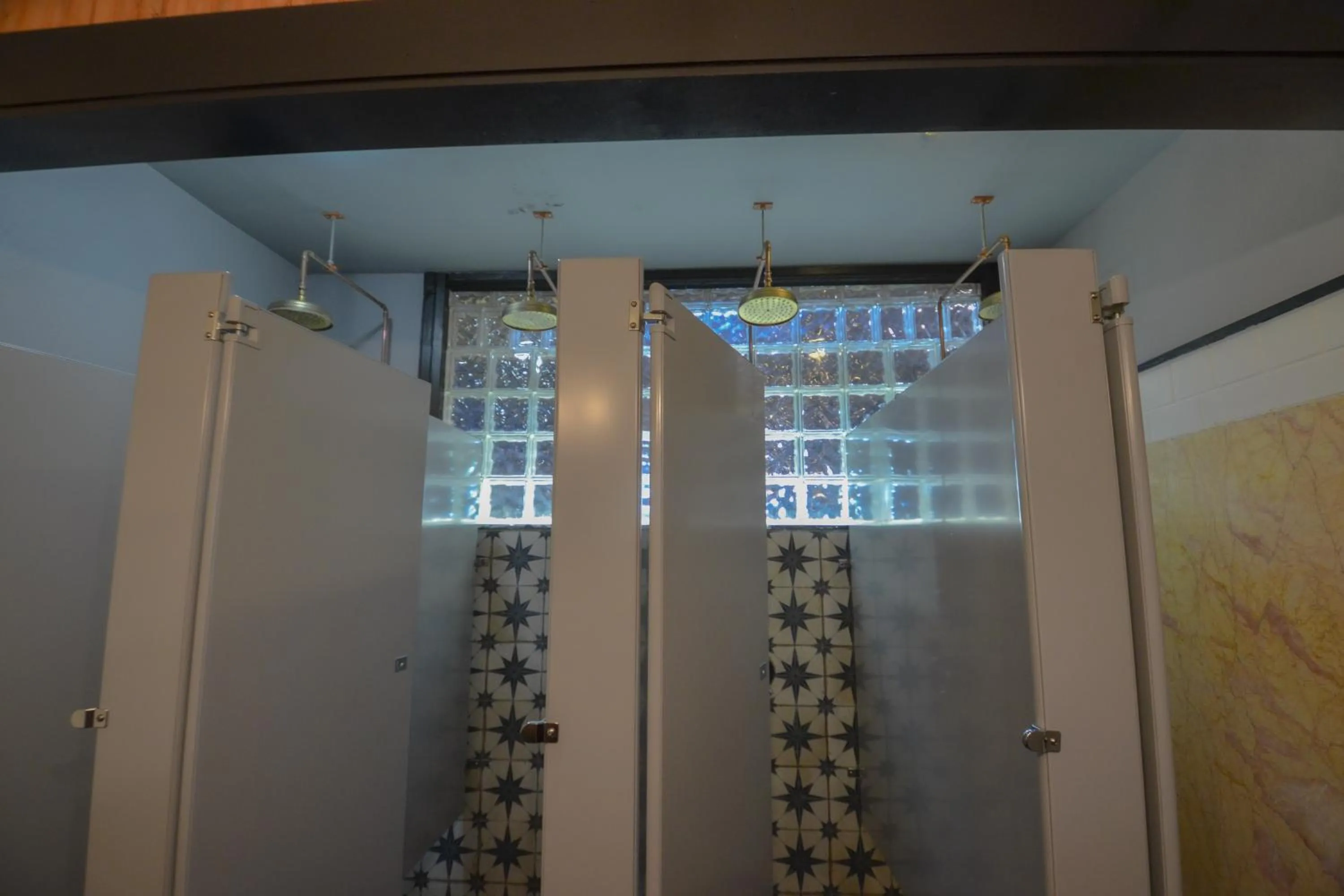 Shower in Michie Hostel