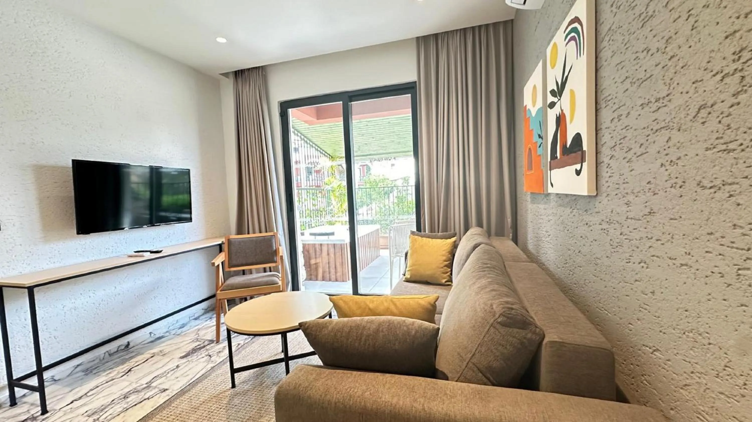 Living room in Grand Aquarium