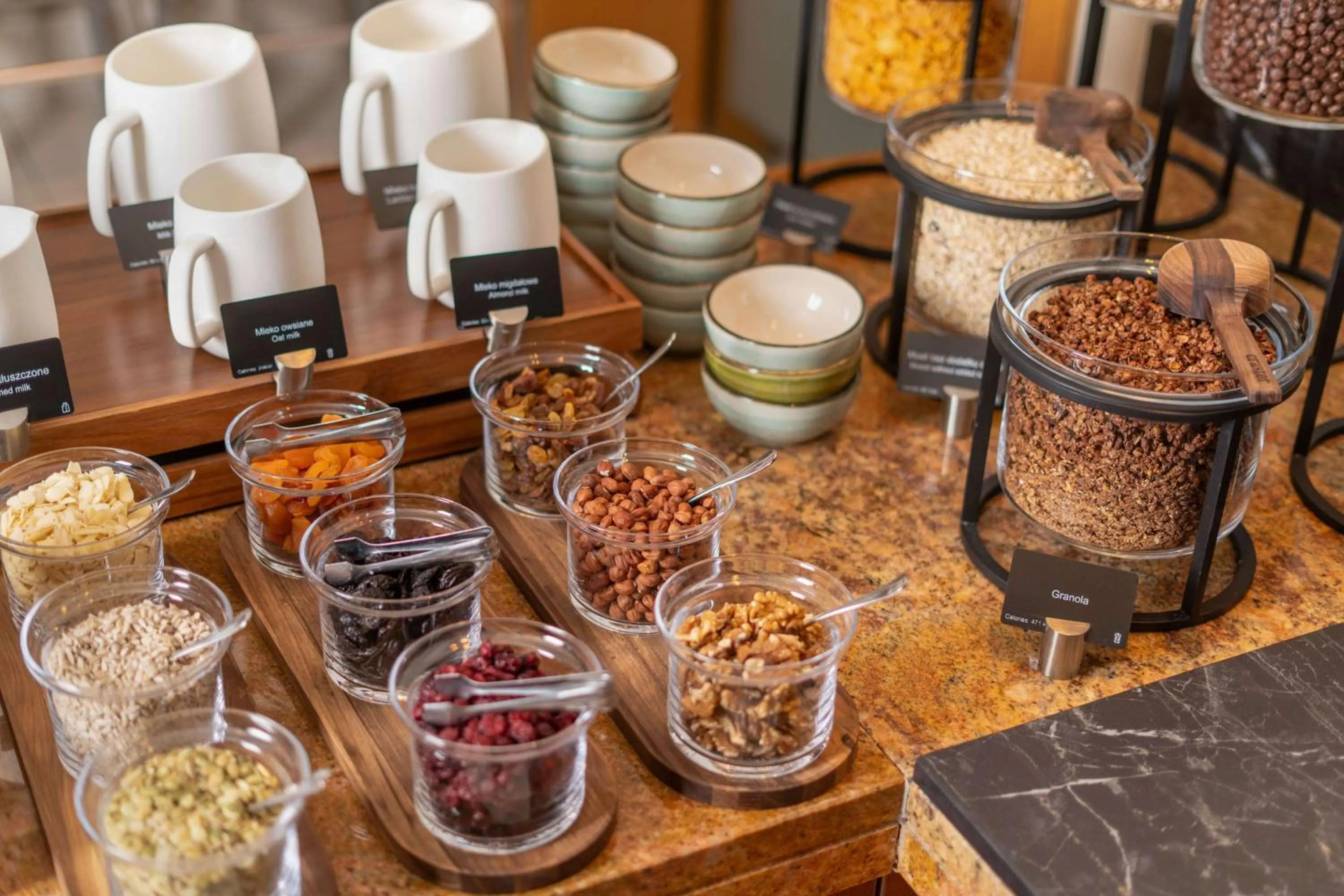 Breakfast in Radisson Blu Hotel Krakow