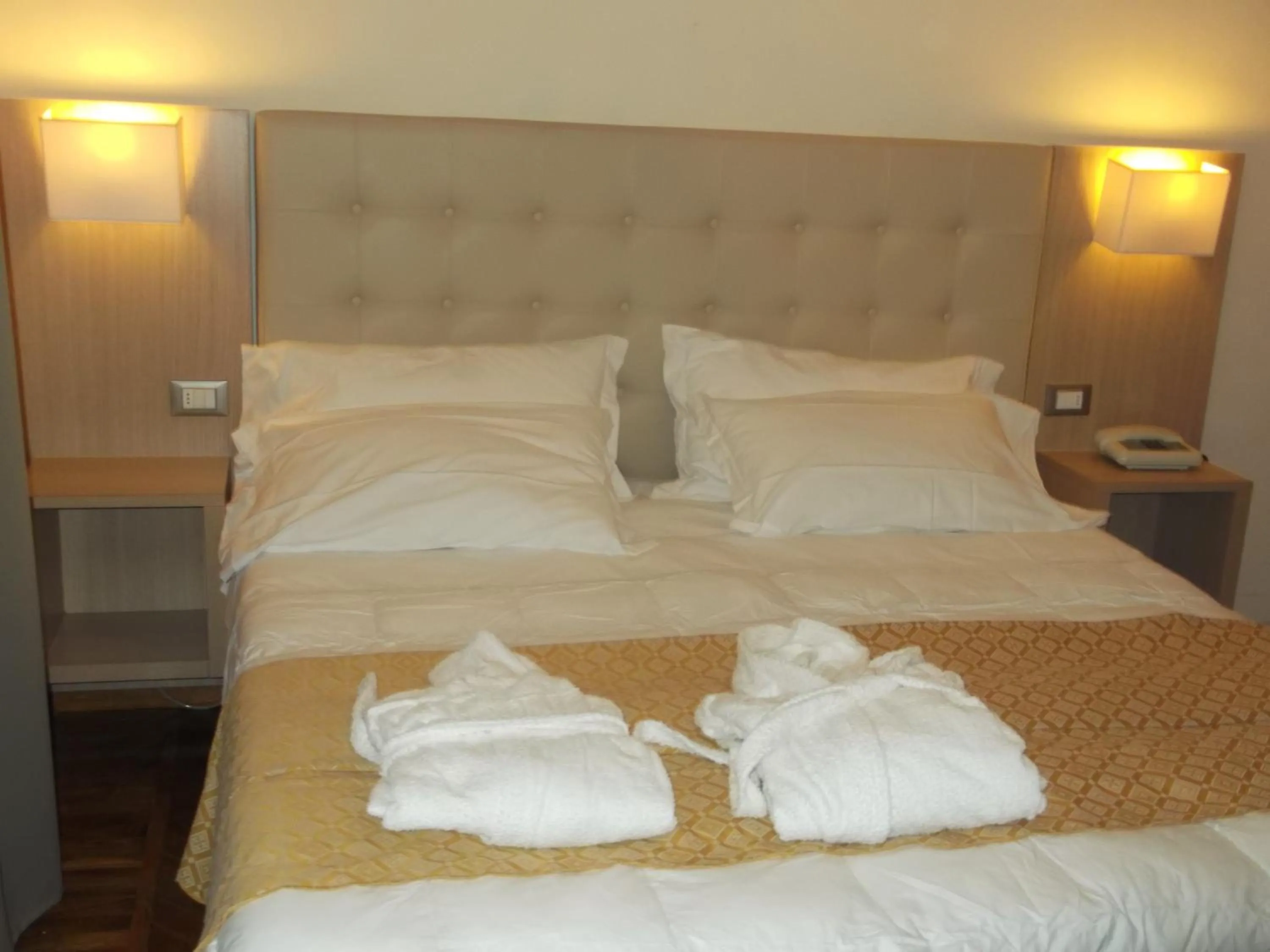 Bed in Hotel Villa Maria
