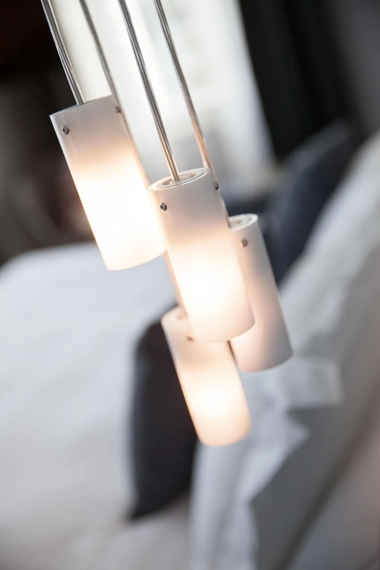 Bed in Sanremo Luxury Suites