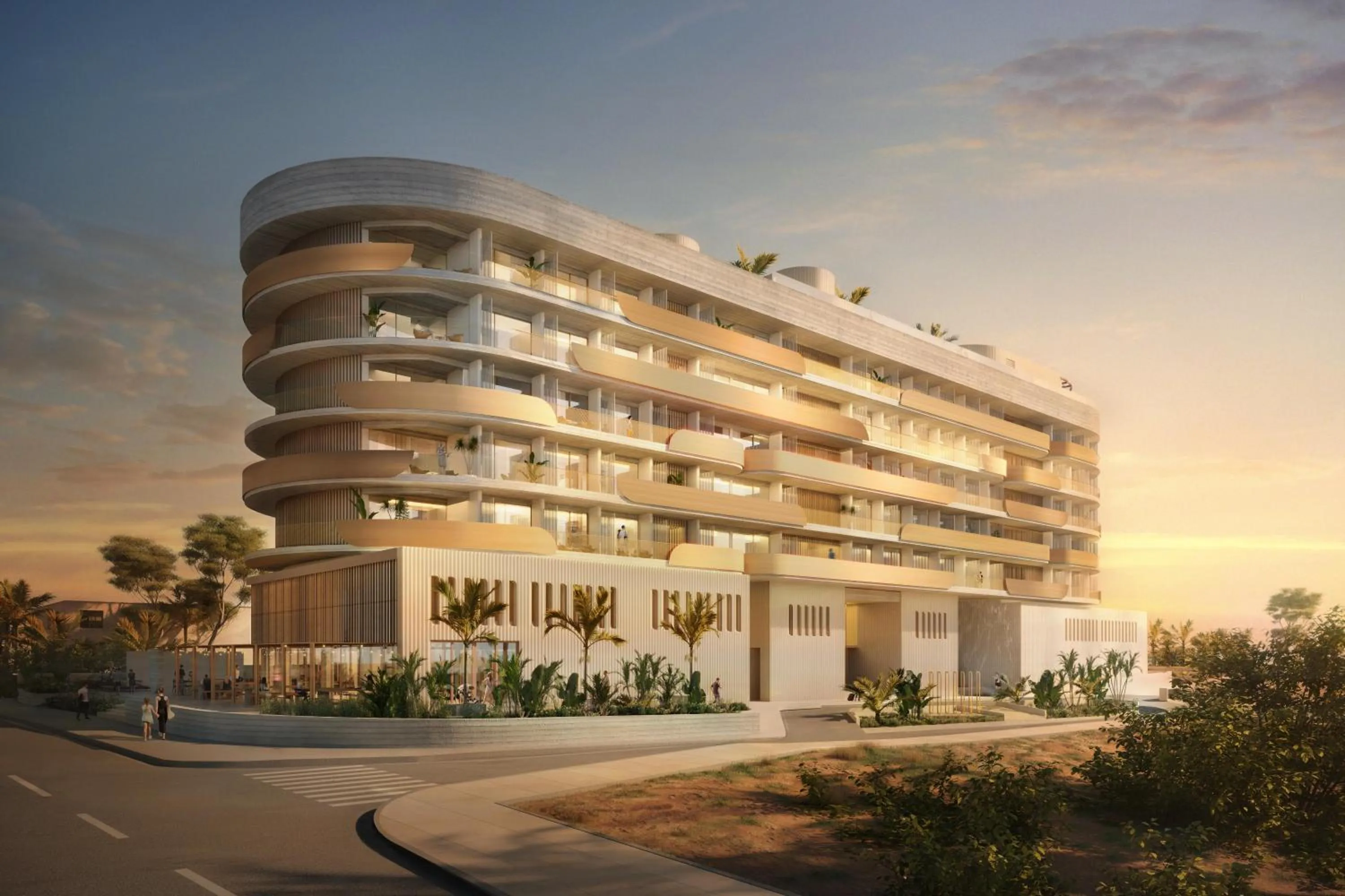 Property building in The Nines