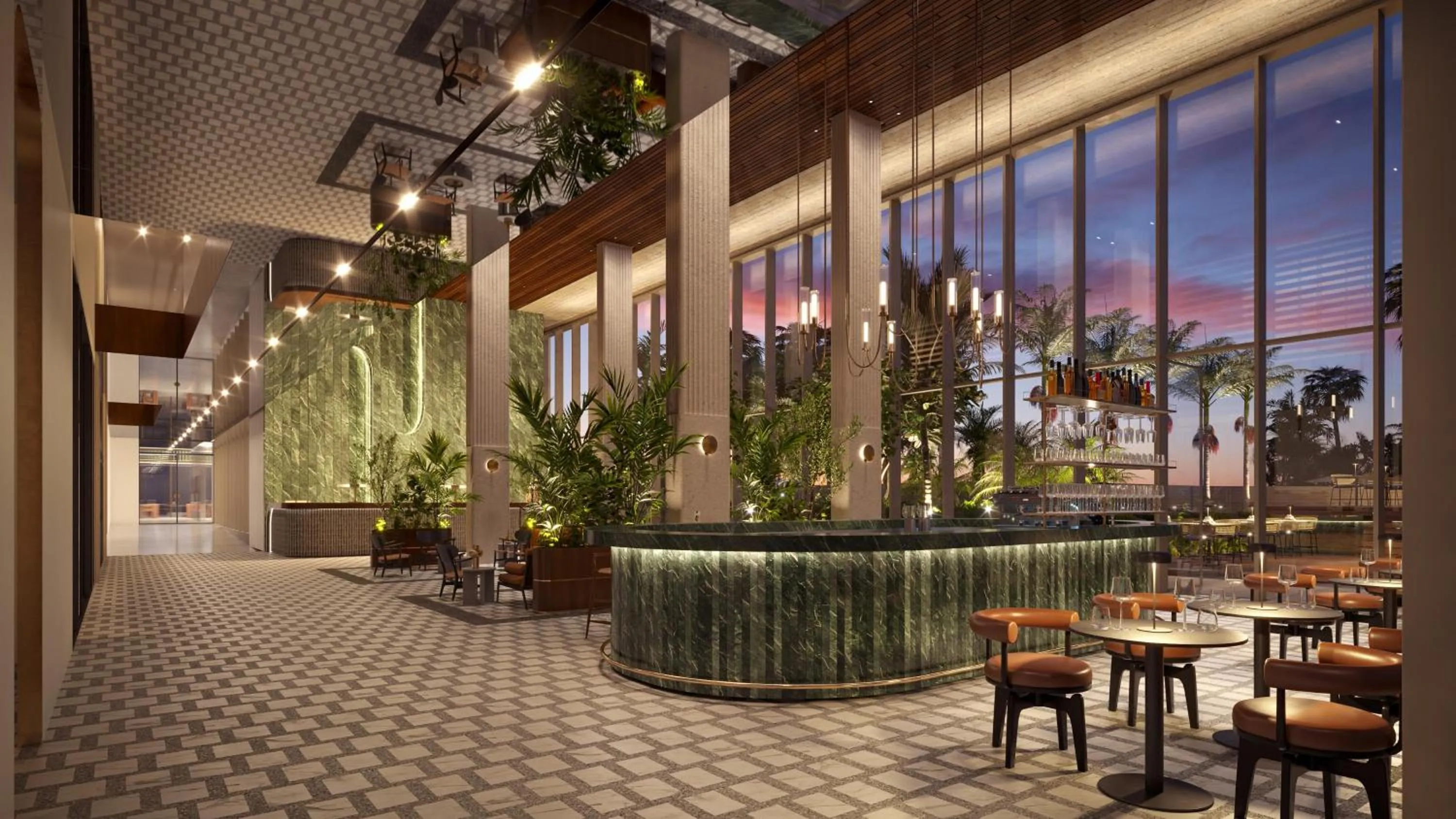 Lobby or reception in The Nines