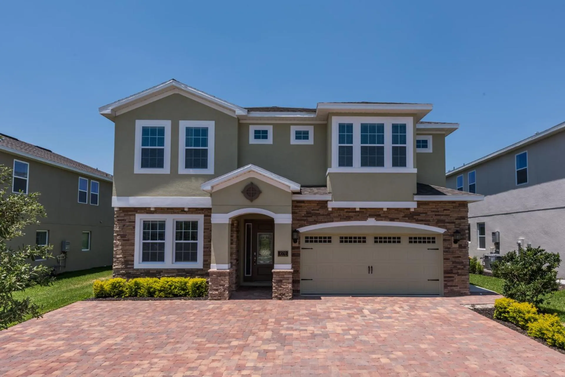 Property building in Encore Resort and Water Park at Reunion by Rentyl