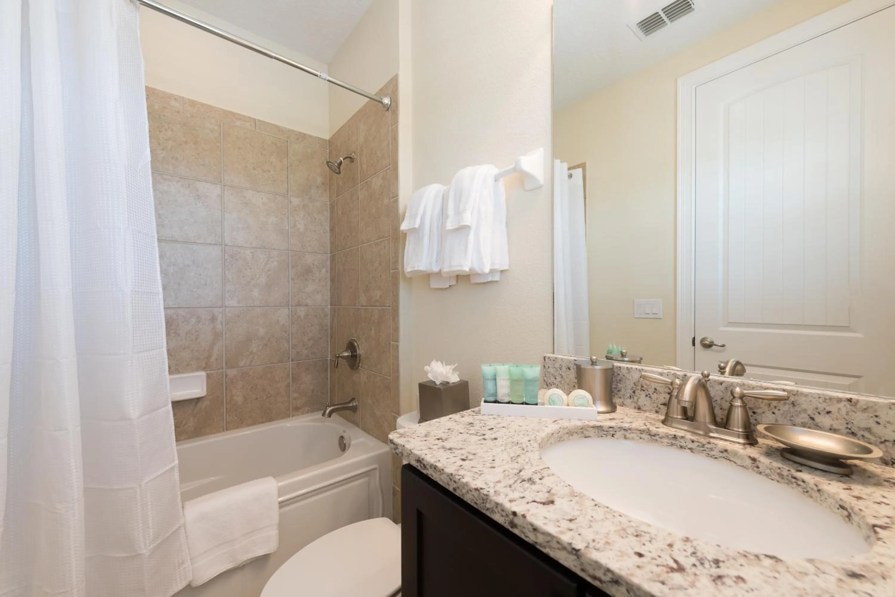 Shower in Encore Resort and Water Park at Reunion by Rentyl