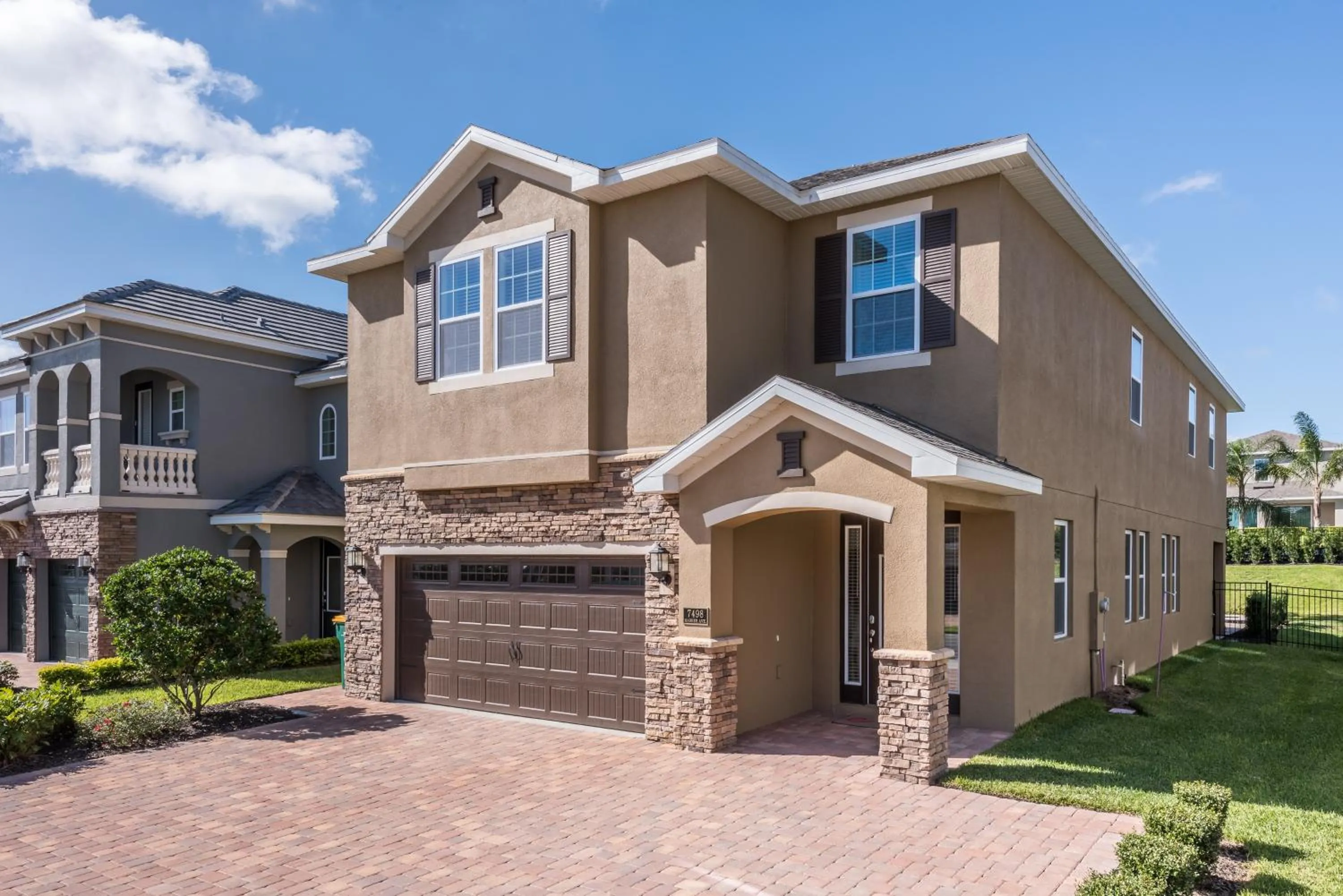 Property building in Encore Resort and Water Park at Reunion by Rentyl