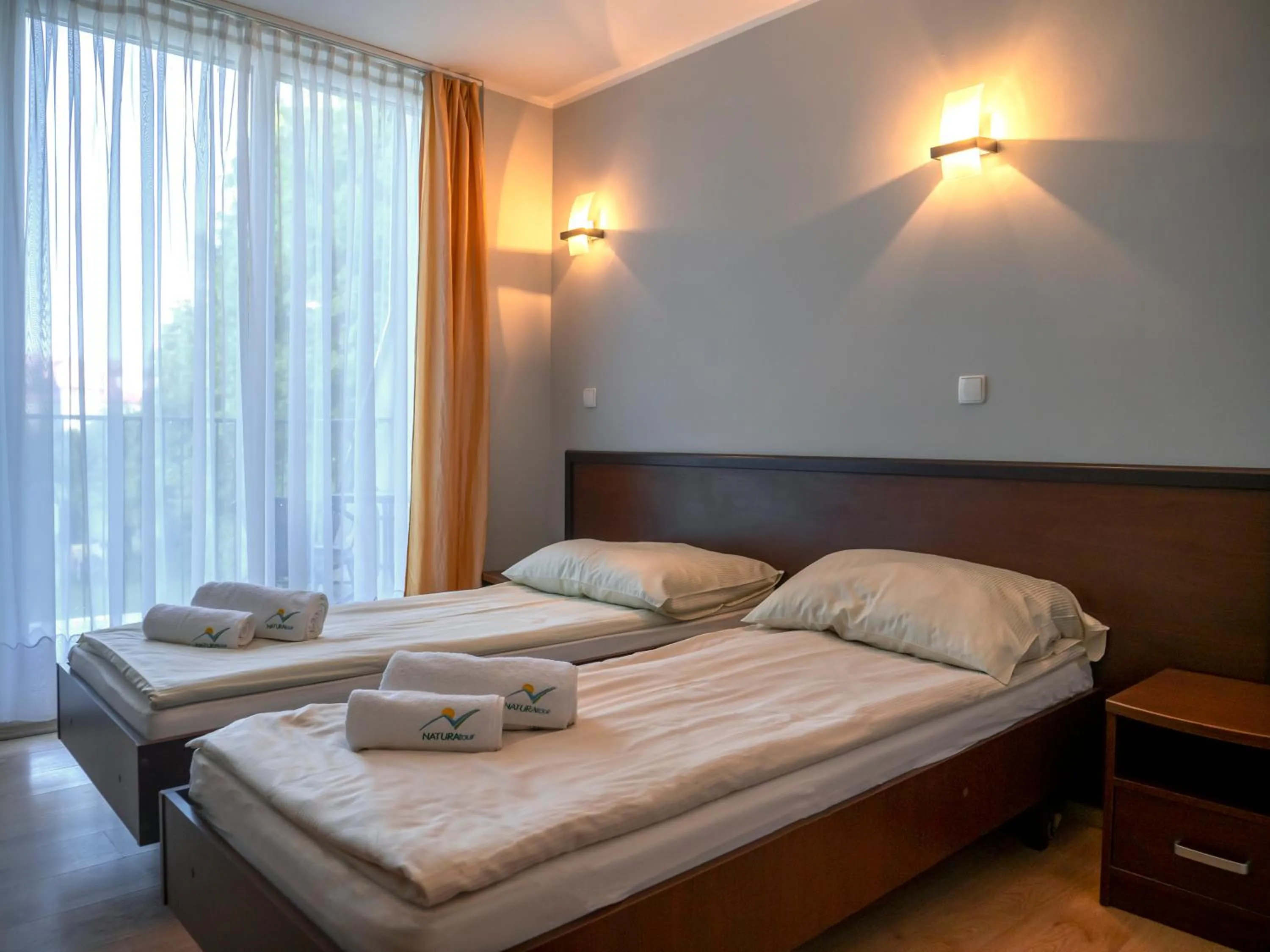 Bed in Słoneczny Brzeg Natura Tour