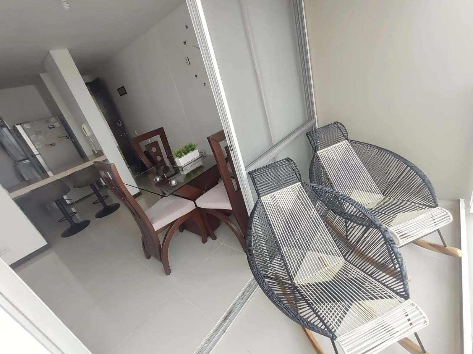 Seating area in Valle del lili cozy apartment