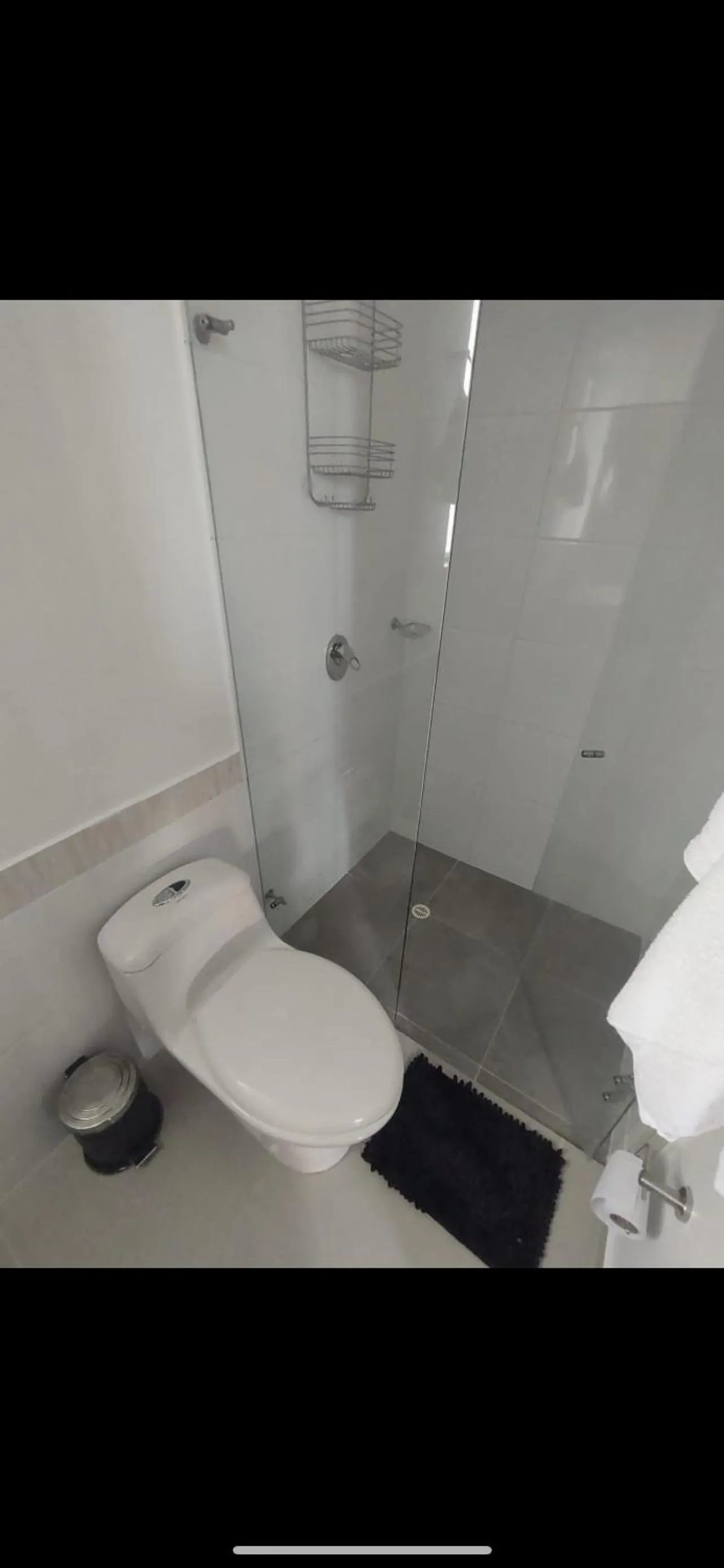 Bathroom in Valle del lili cozy apartment