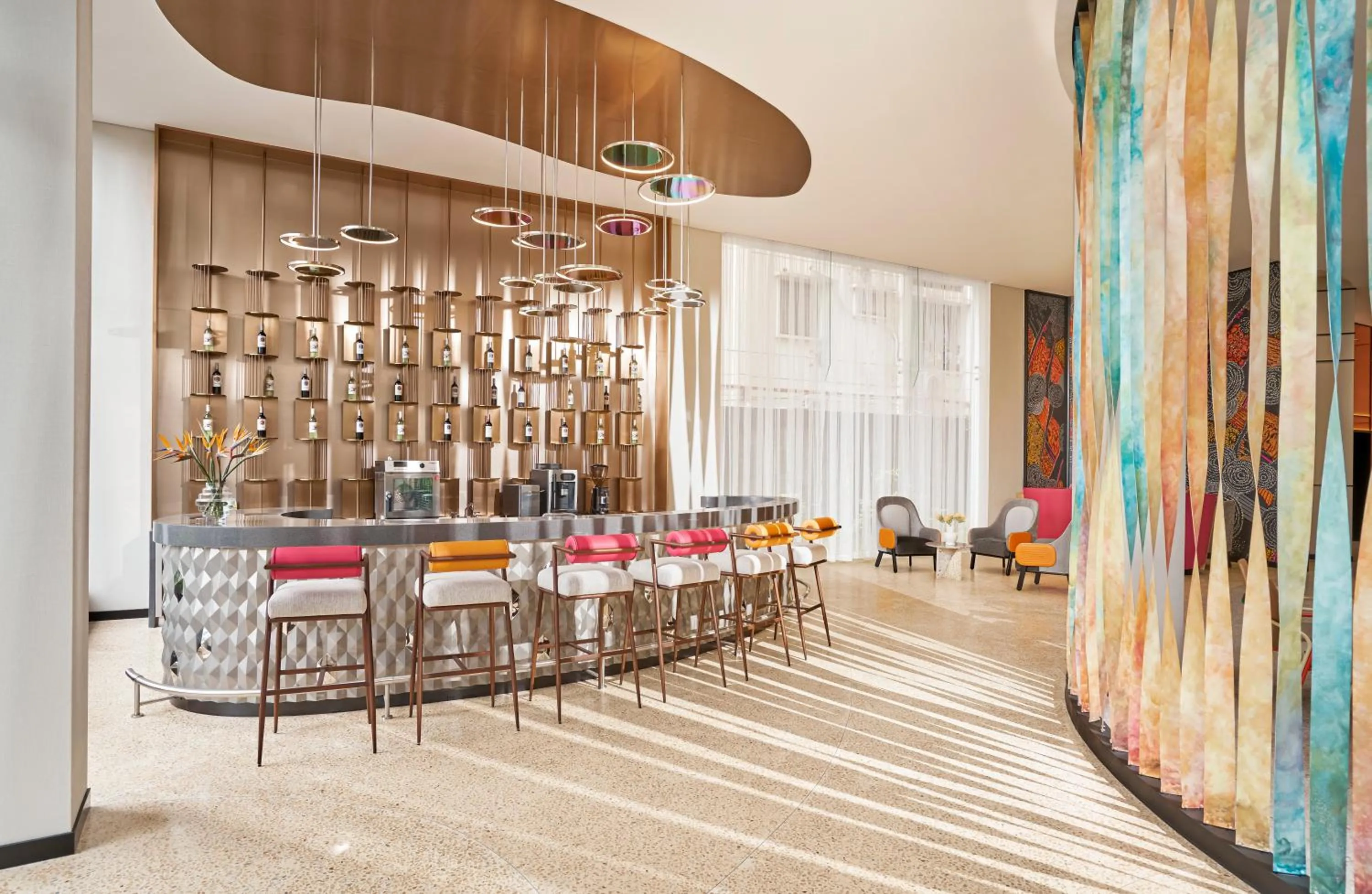 Lounge or bar in Oakwood Hotel & Apartments Saigon