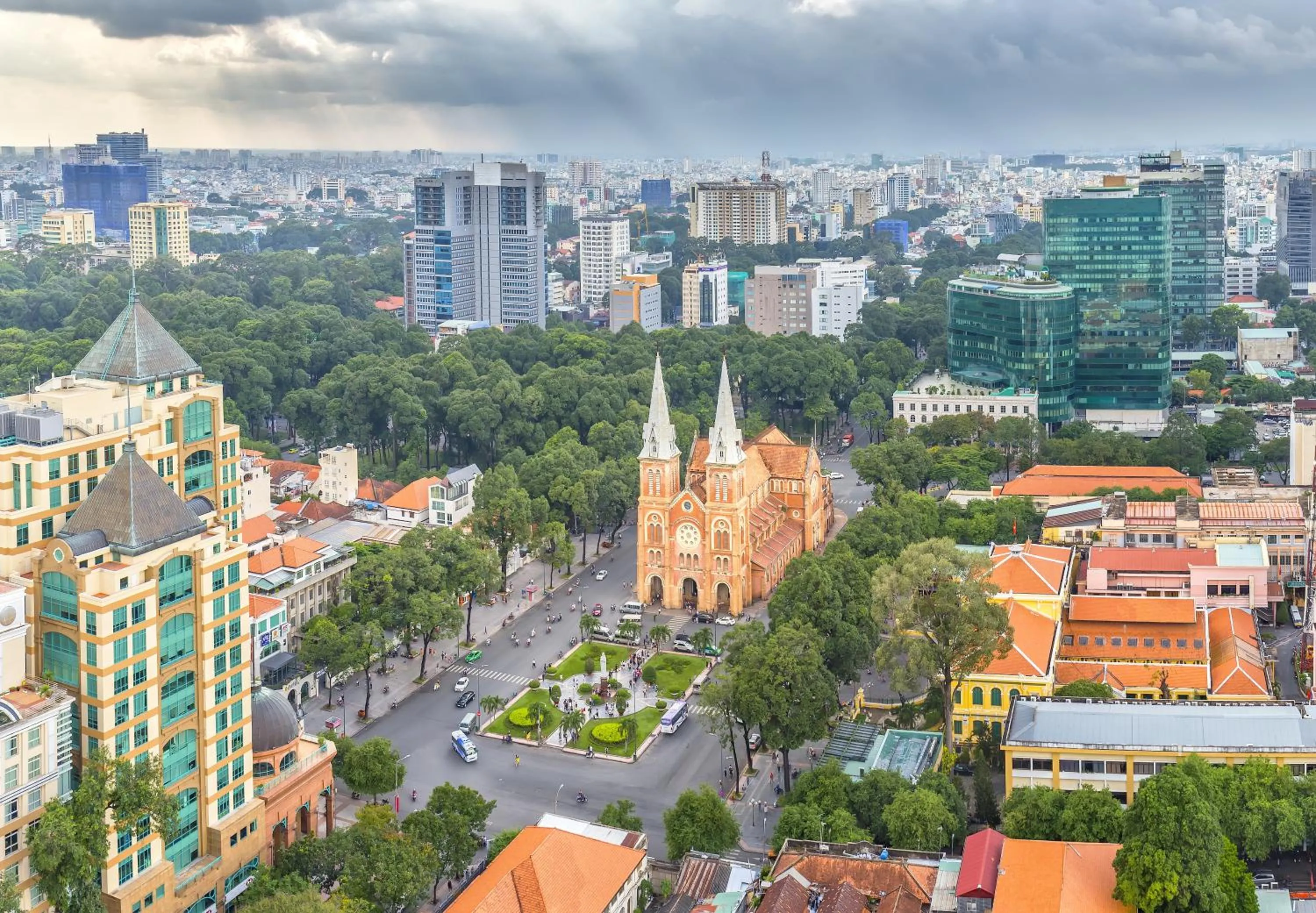 Natural landscape in Oakwood Hotel & Apartments Saigon