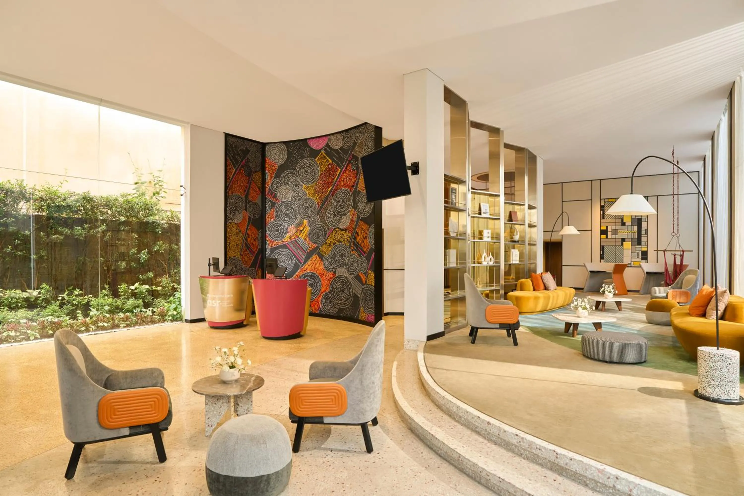 Lobby or reception in Oakwood Hotel & Apartments Saigon