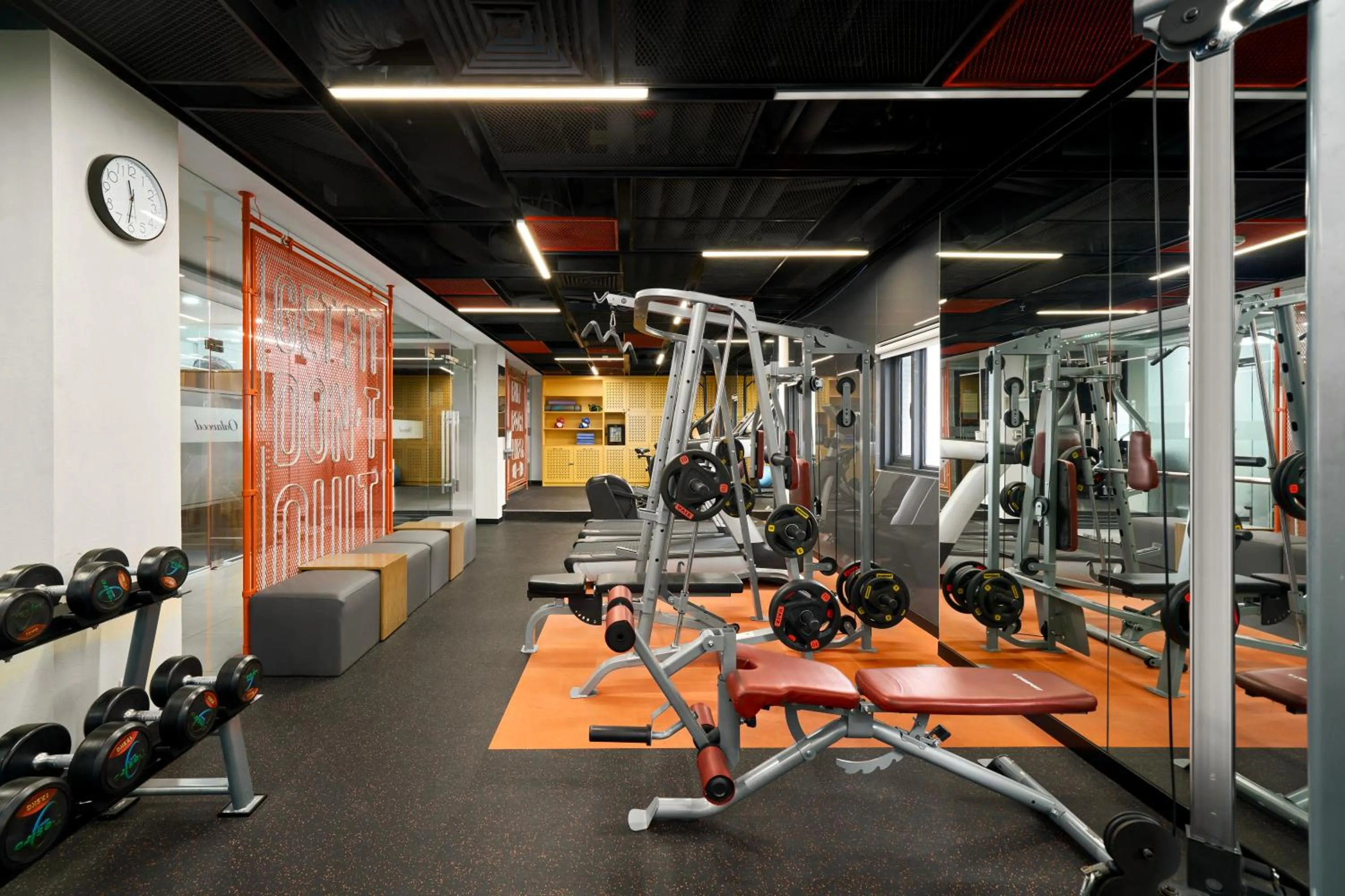 Fitness centre/facilities in Oakwood Hotel & Apartments Saigon