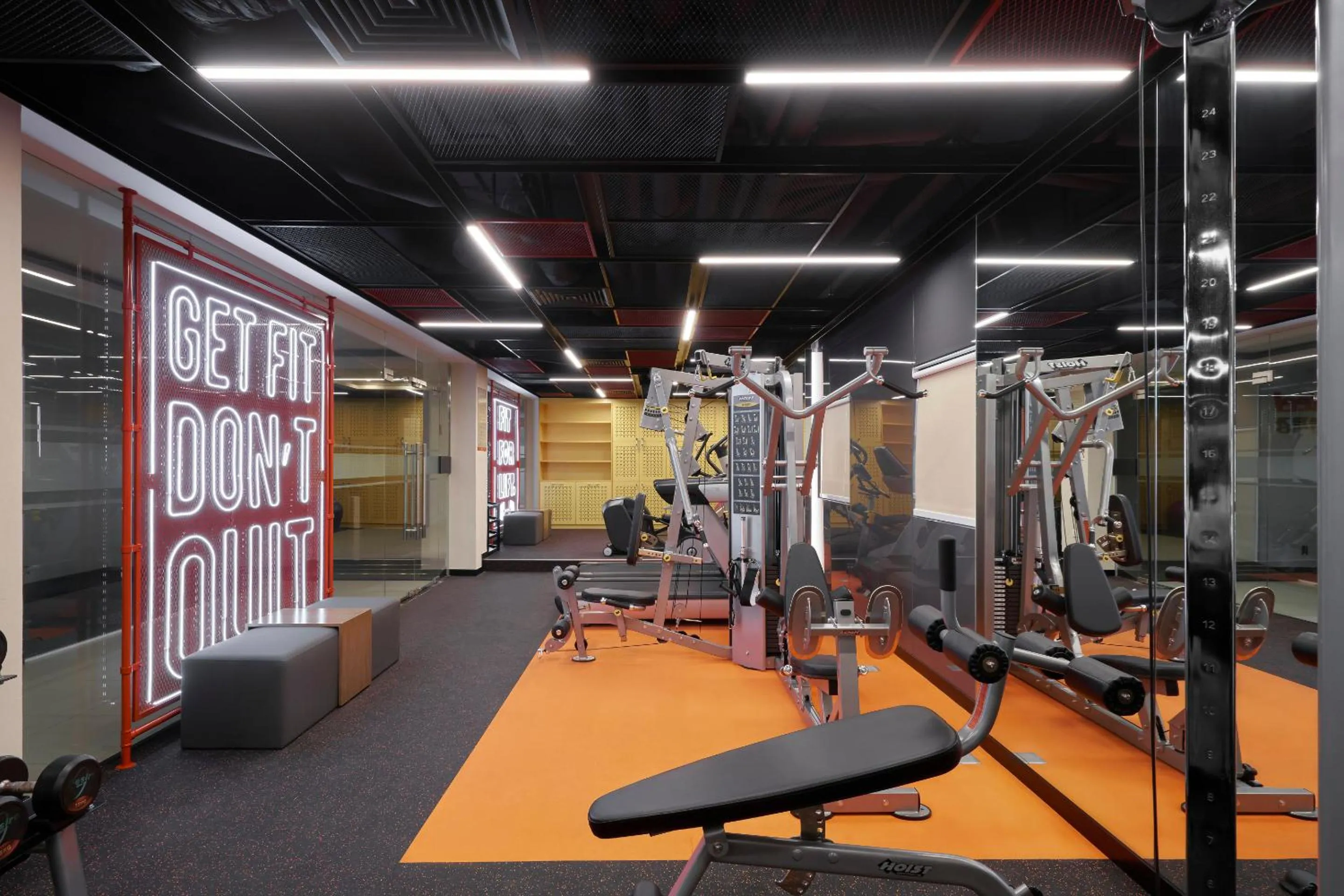 Fitness centre/facilities in Oakwood Hotel & Apartments Saigon