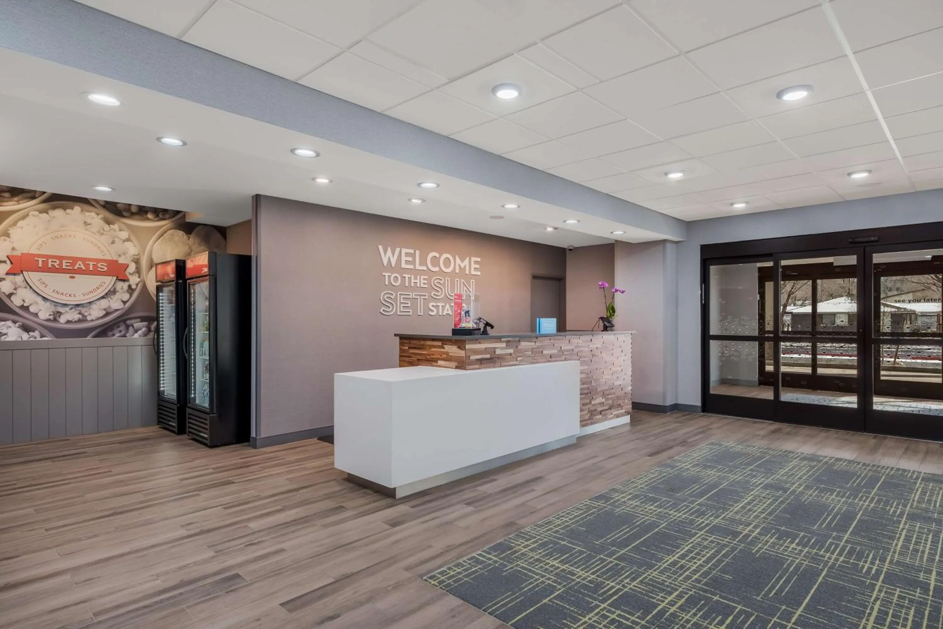 Lobby or reception in Hampton Inn By Hilton Williams