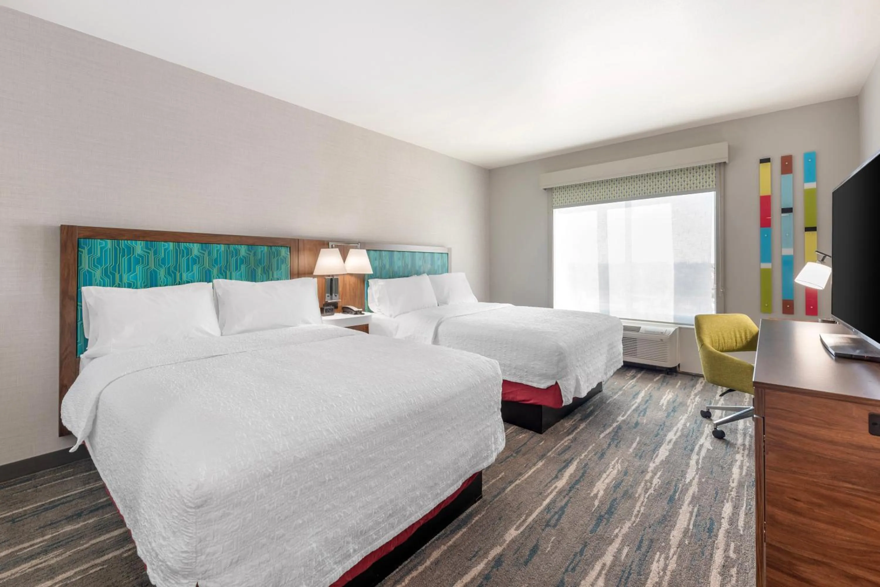 Bedroom, Bed in Hampton Inn Harker Heights