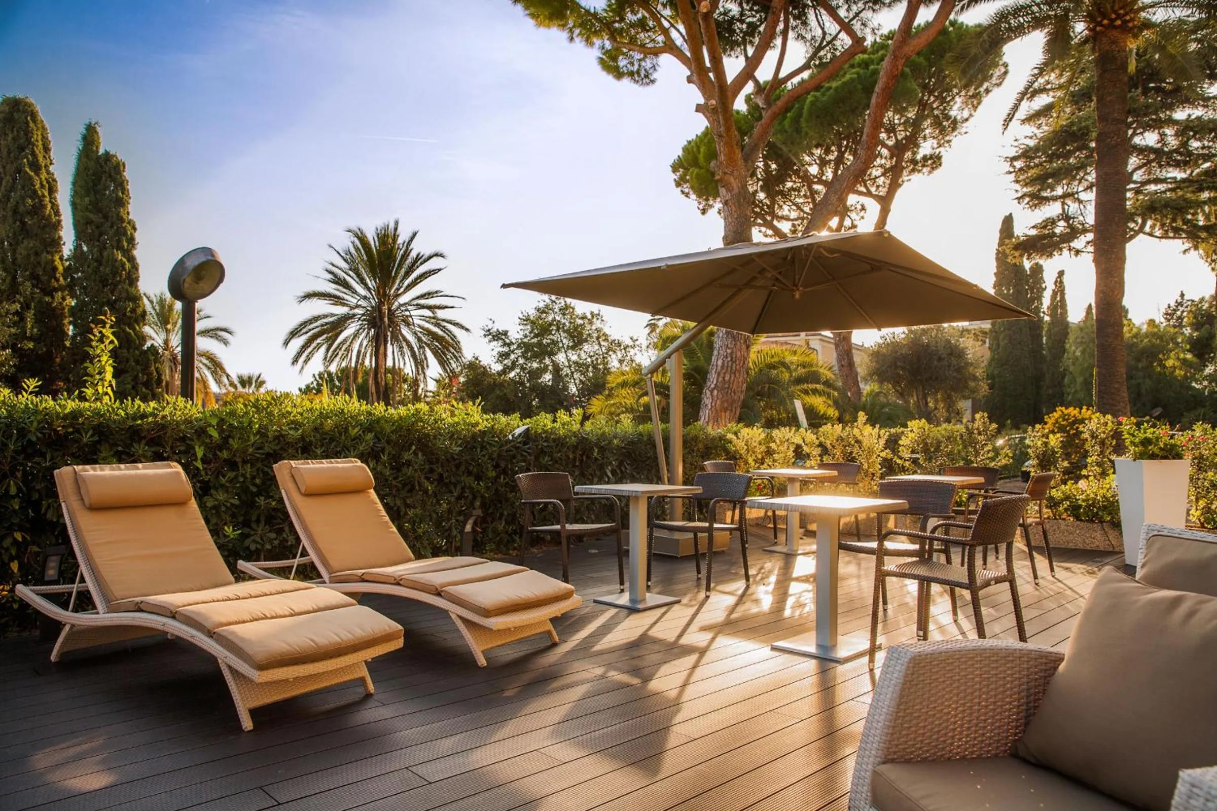 Garden in Villa Sylva & Spa