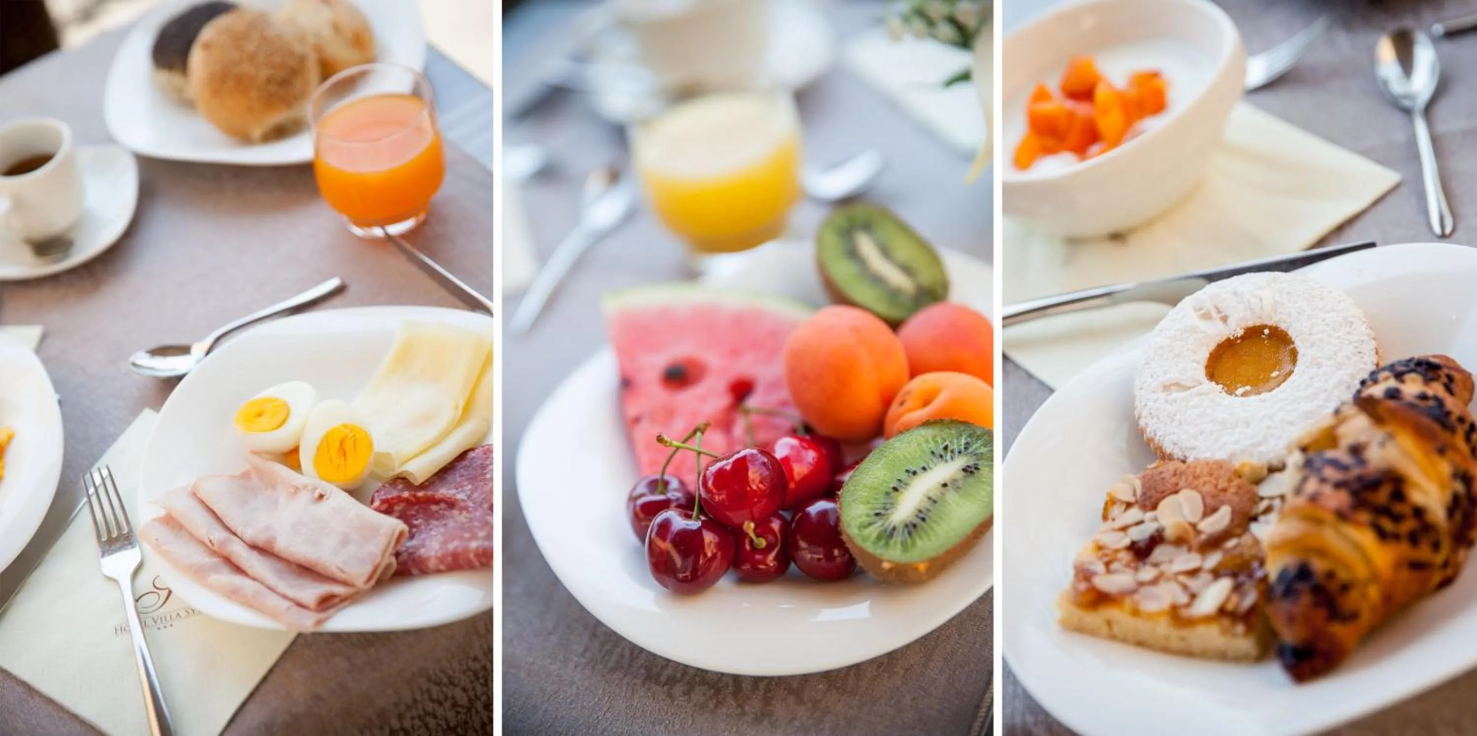 Buffet breakfast in Villa Sylva & Spa