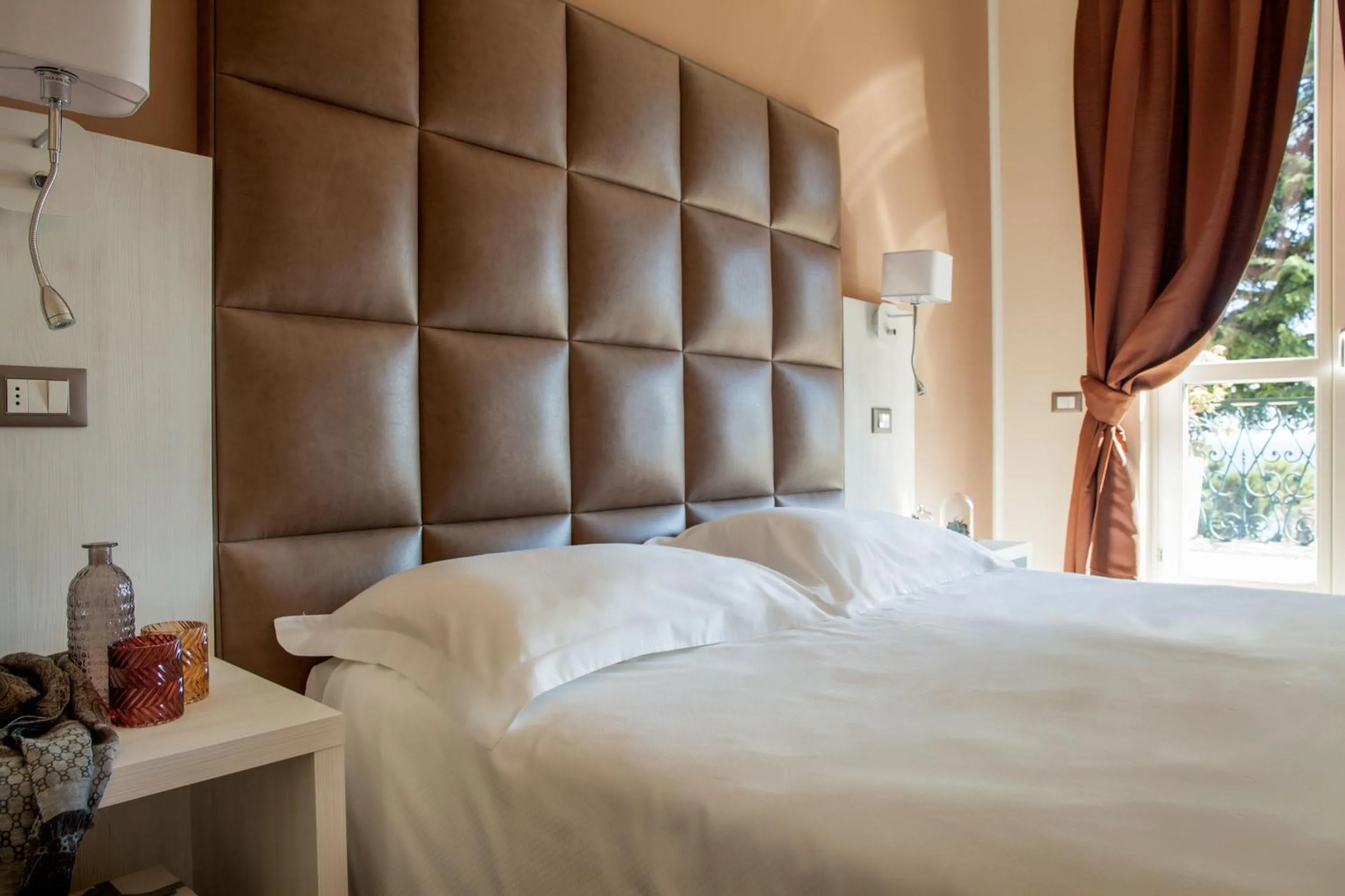Bed in Villa Sylva & Spa