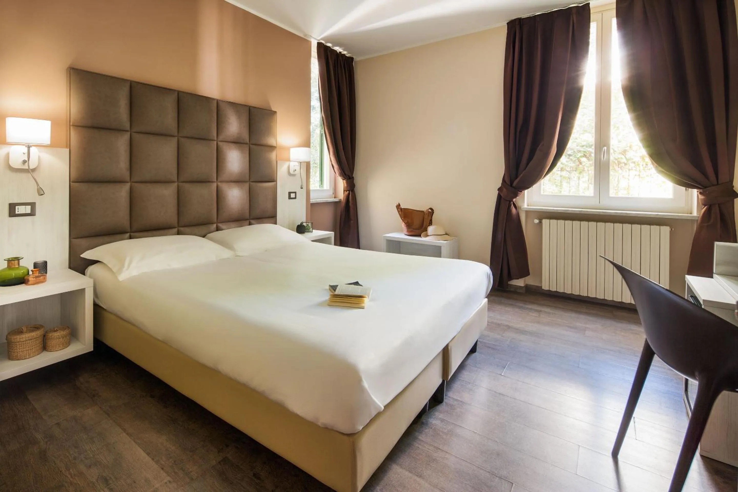 Bed in Villa Sylva & Spa