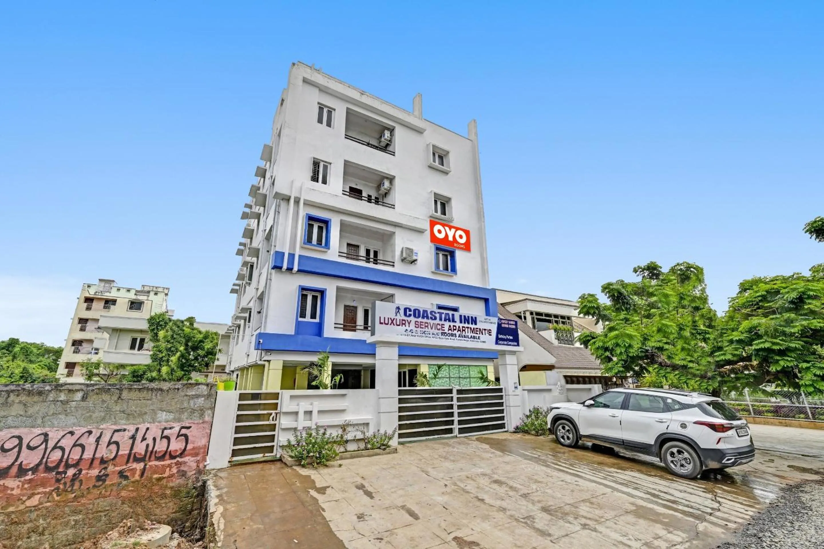 Facade/entrance in Hotel O Coastal Inn Luxury Service Apartments