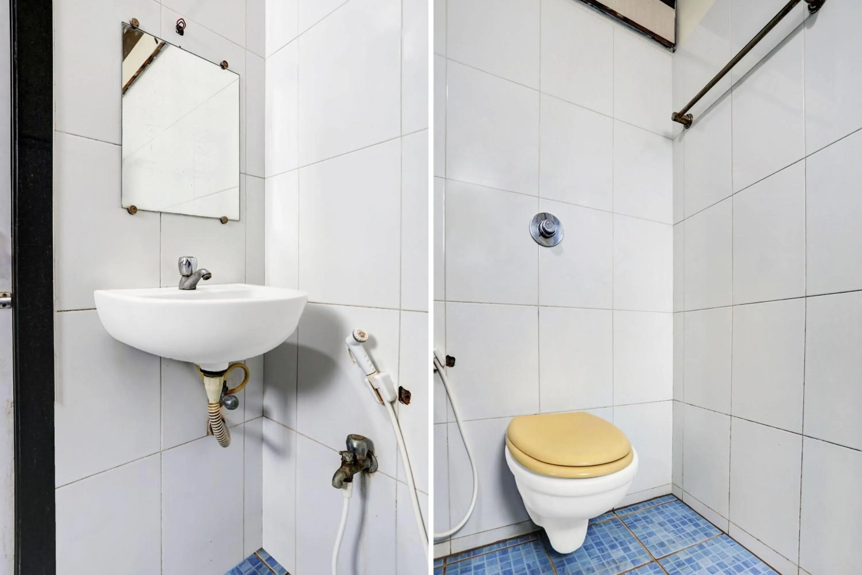 Bathroom in Hotel O Ashok Nagar Near JNTU College