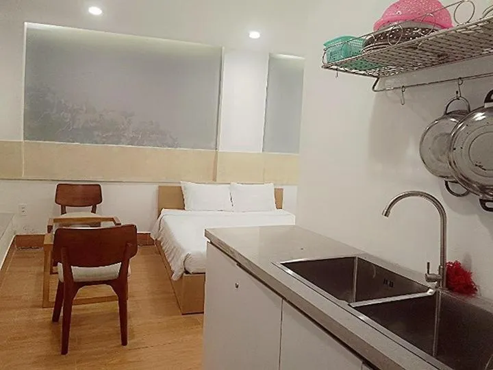 Kitchen or kitchenette in VND Vũng Tàu Hotel & Villa