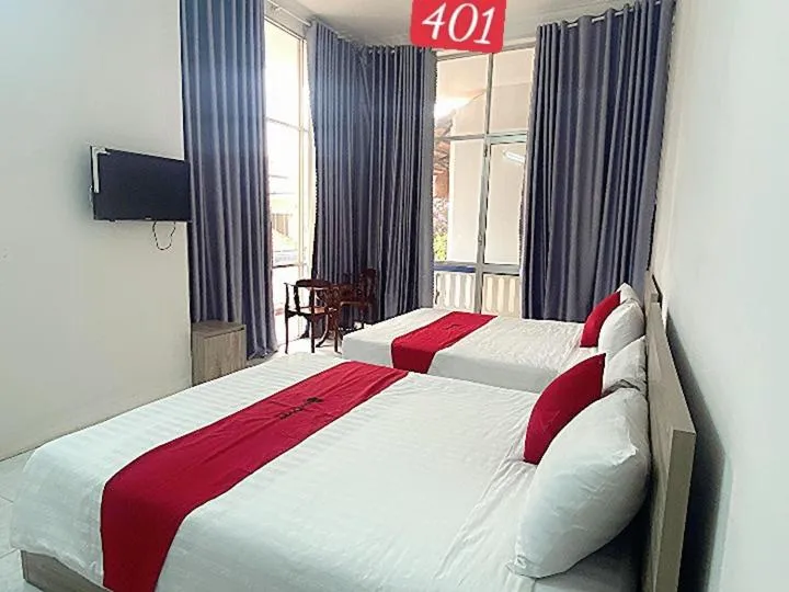 Bed in VND Vũng Tàu Hotel & Villa