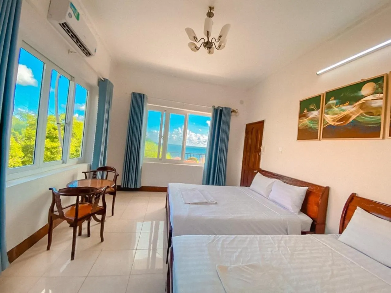 Bed in VND Vũng Tàu Hotel & Villa