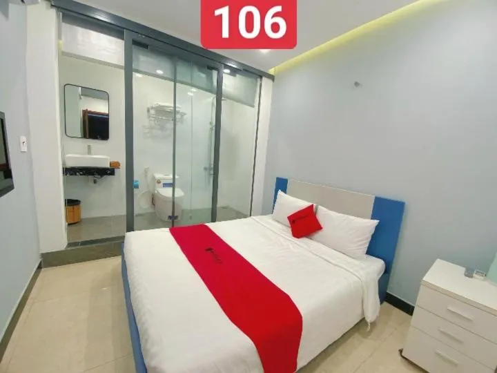 Bed in VND Vũng Tàu Hotel & Villa