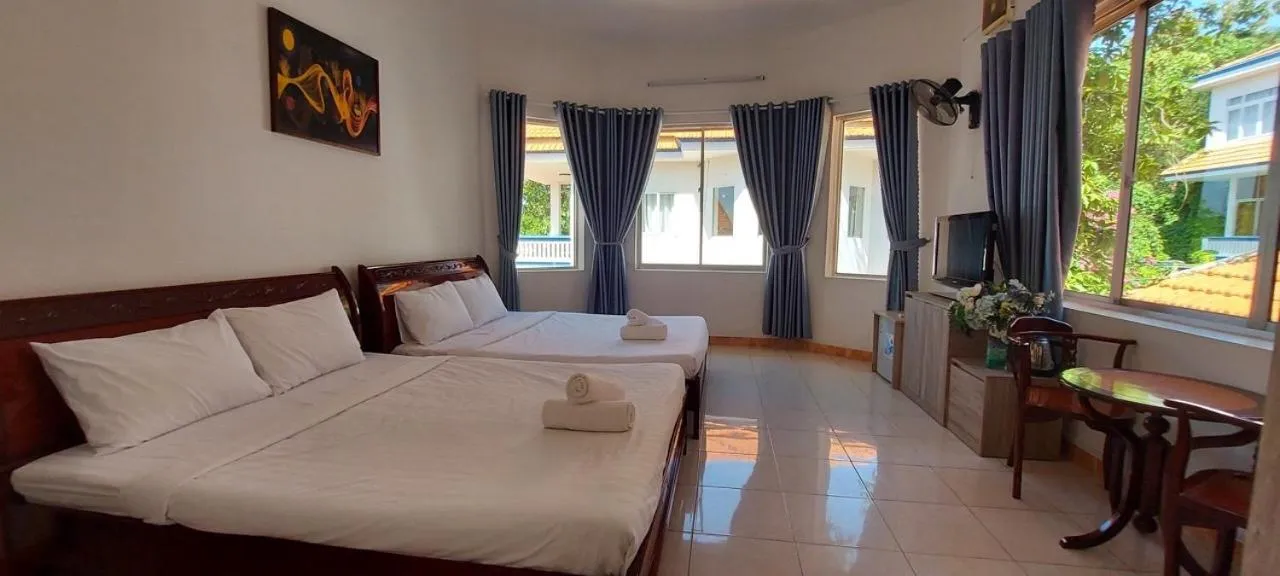 Bed in VND Vũng Tàu Hotel & Villa