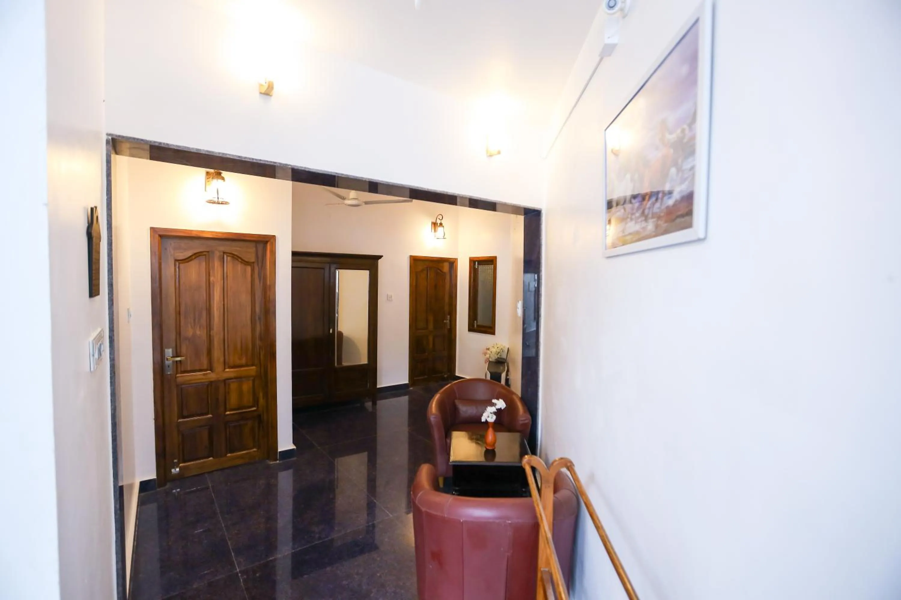 Seating area in Le Clarisse Guest House